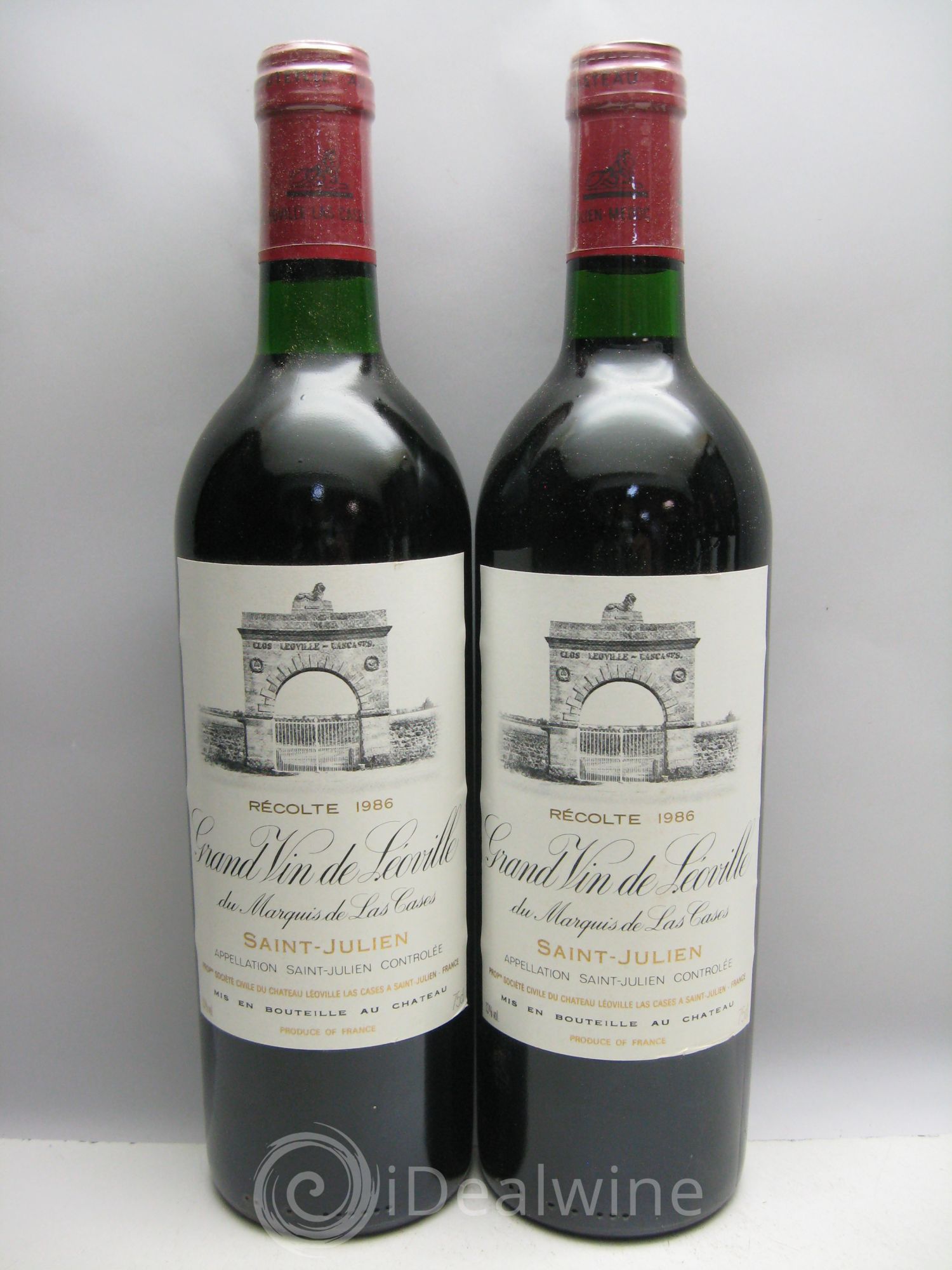 Château Léoville Las Cases 2ème Grand Cru Classé 1986 - Lotto di 6 bottiglie - 0