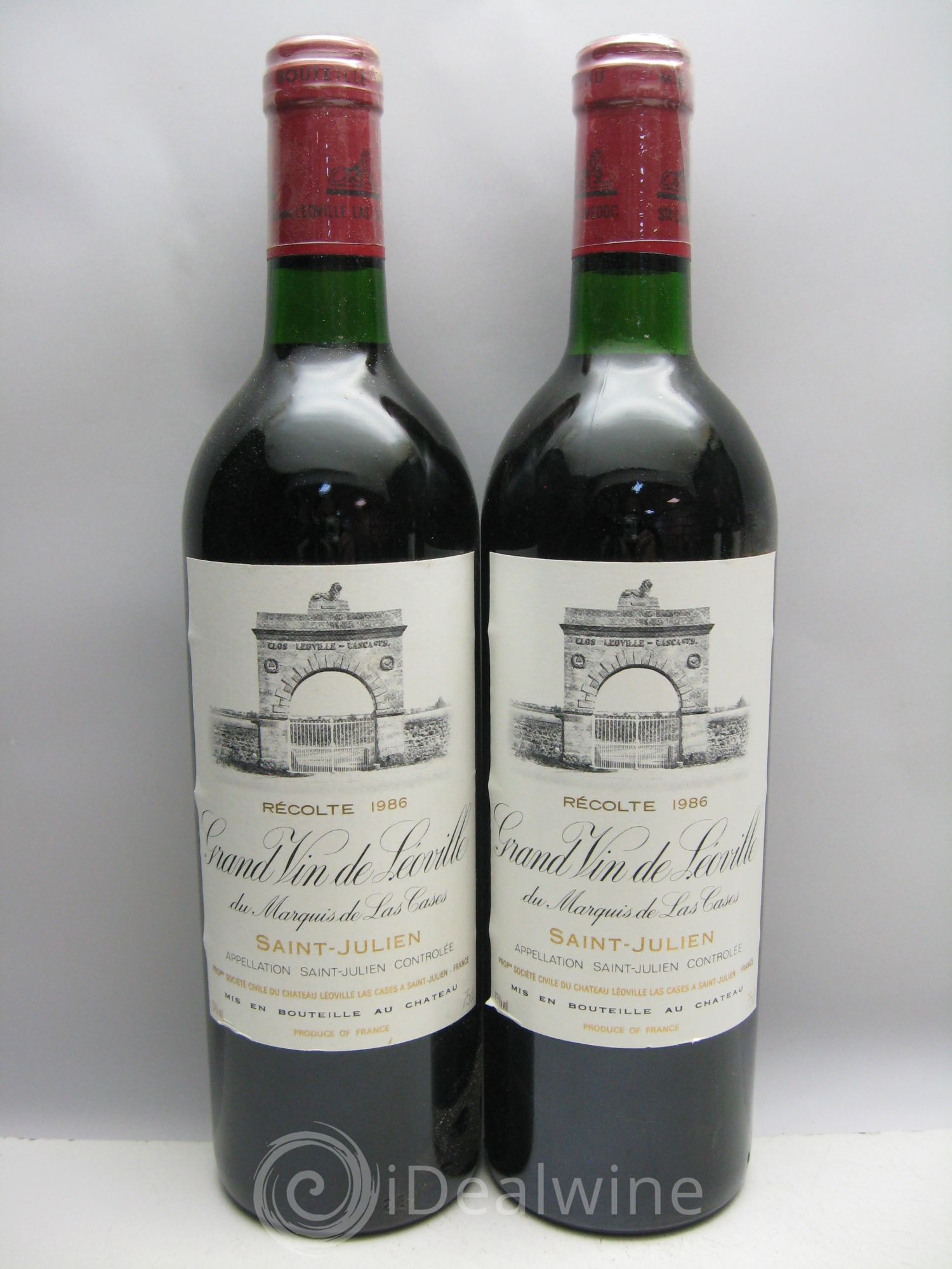 Château Léoville Las Cases 2ème Grand Cru Classé 1986 - Lotto di 6 bottiglie - 1