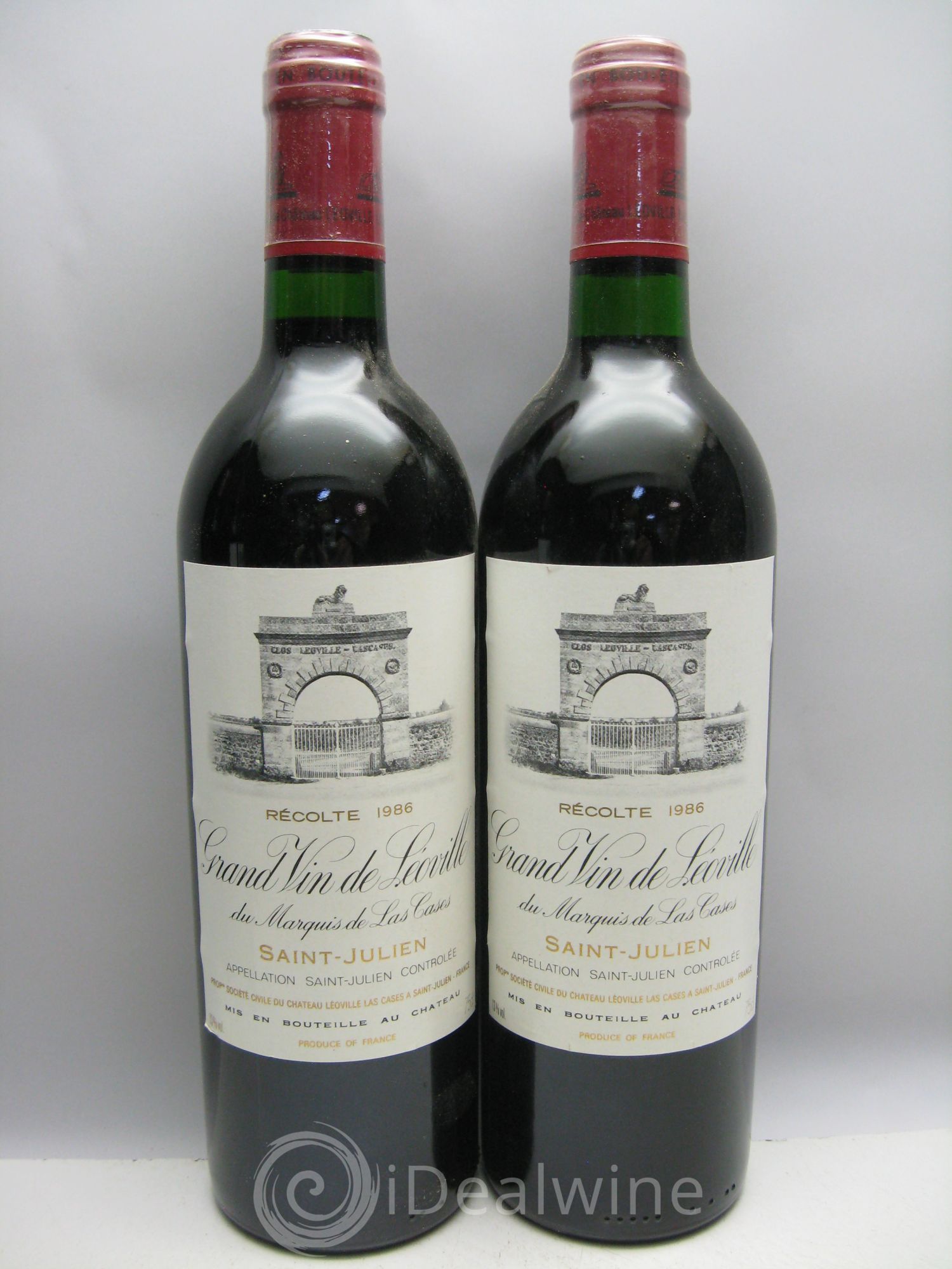 Château Léoville Las Cases 2ème Grand Cru Classé 1986 - Lotto di 6 bottiglie - 2