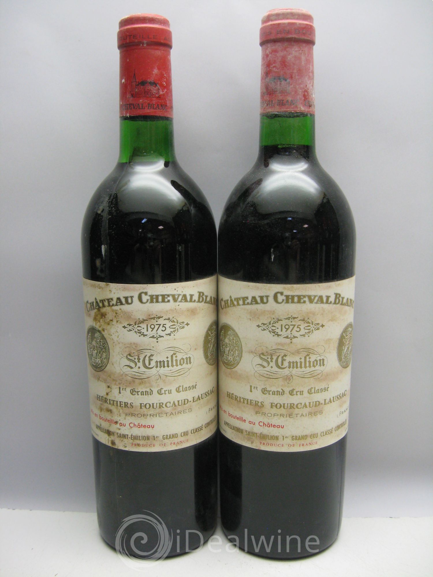 Château Cheval Blanc 1er Grand Cru Classé A (CBO sans couvercle) 1975 - Lot de 12 bouteilles - 3
