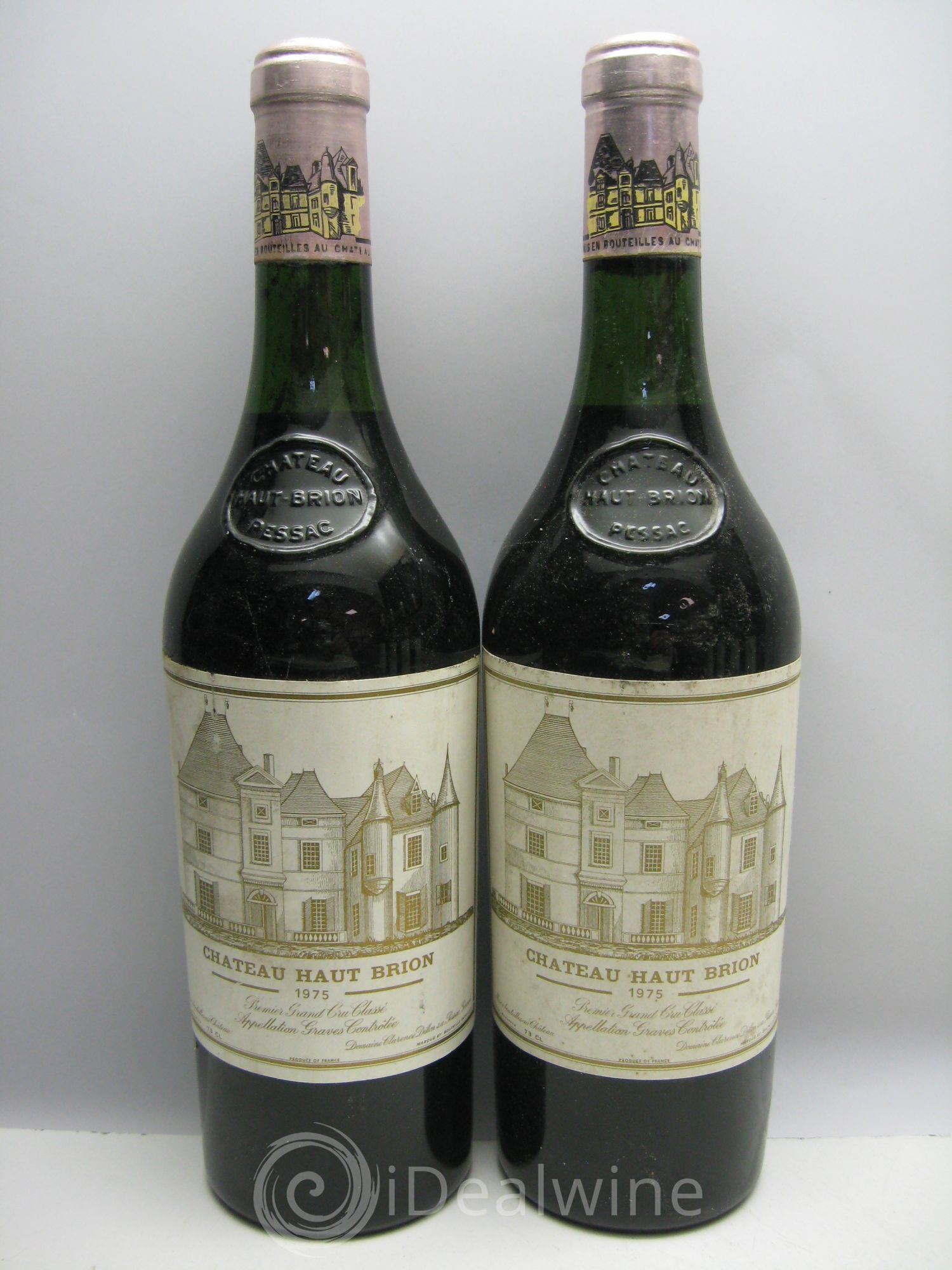 Château Haut Brion 1er Grand Cru Classé 1975 - Lot de 6 bouteilles - 0
