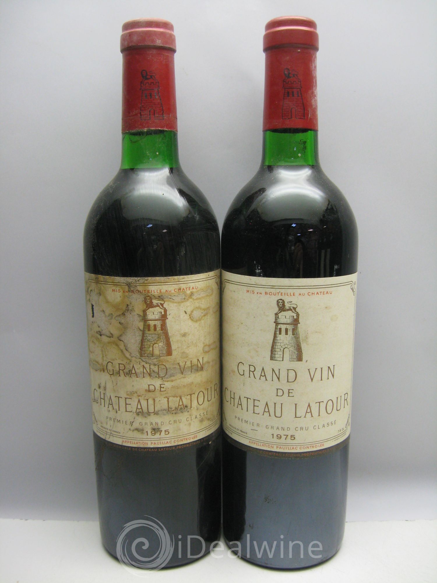 Château Latour 1er Grand Cru Classé 1975 - Lot de 12 bouteilles - 2