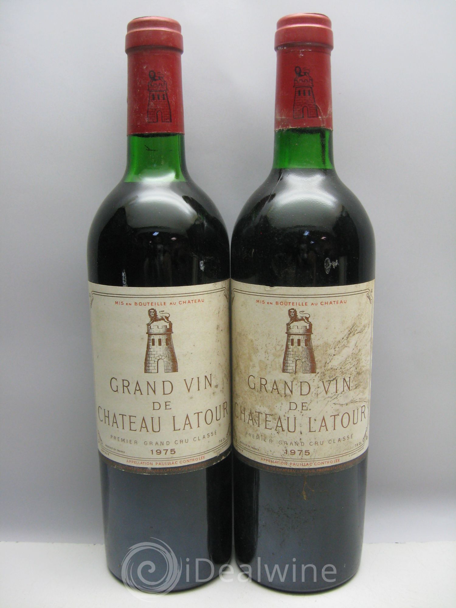 Château Latour 1er Grand Cru Classé 1975 - Lot de 12 bouteilles - 4