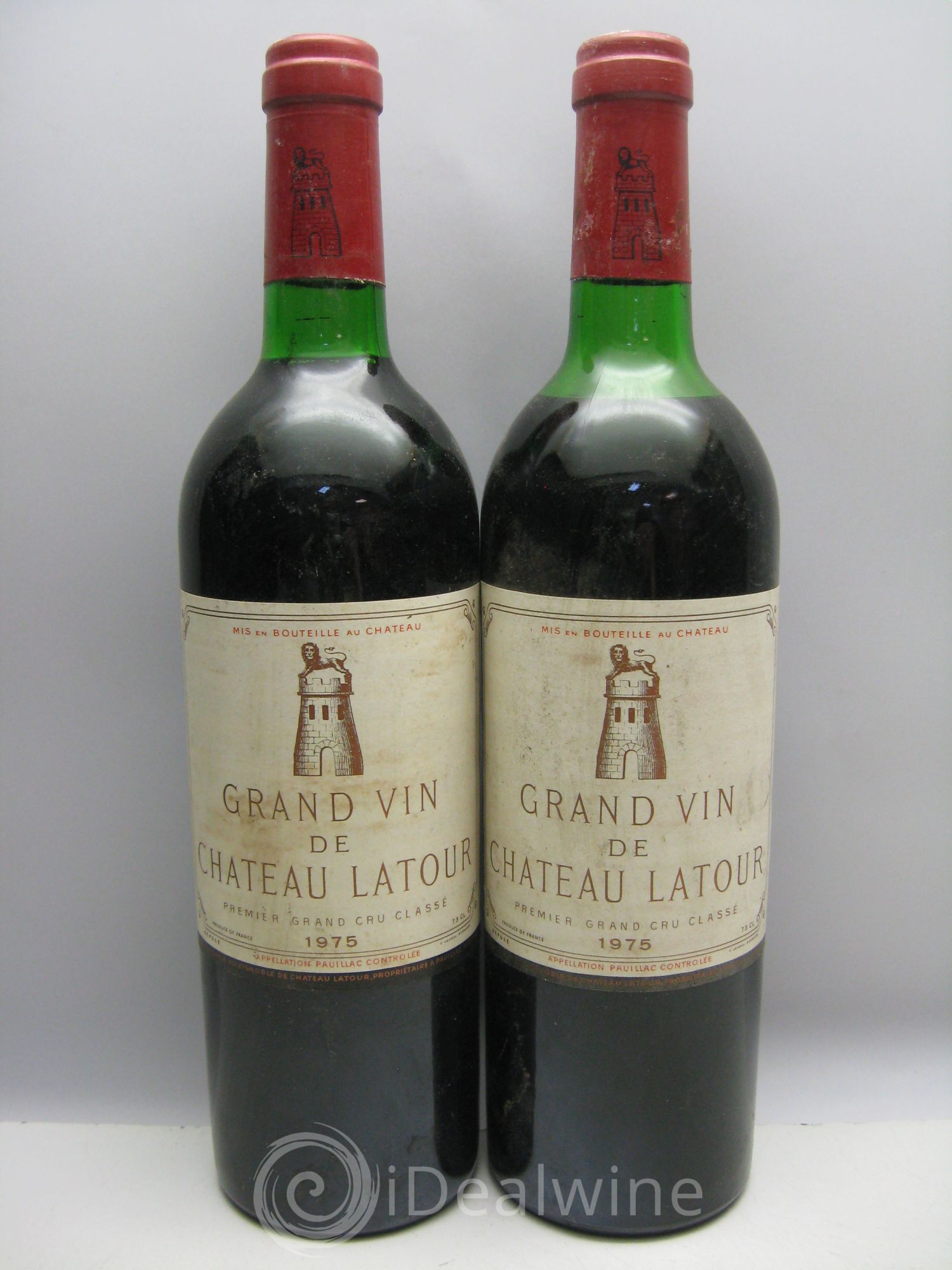 Château Latour 1er Grand Cru Classé 1975 - Lot de 12 bouteilles - 5