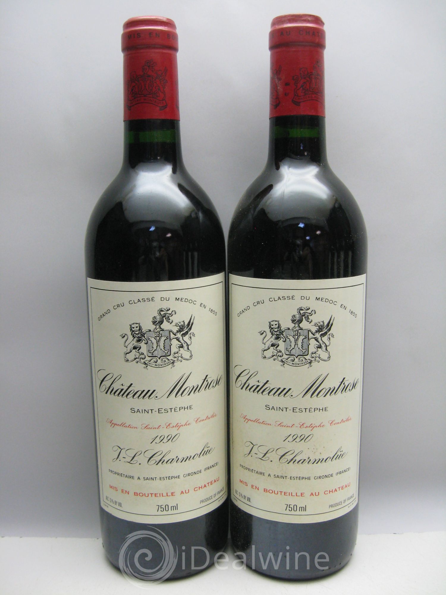 Château Montrose 2ème Grand Cru Classé 1990 - Lot de 6 bouteilles - 0
