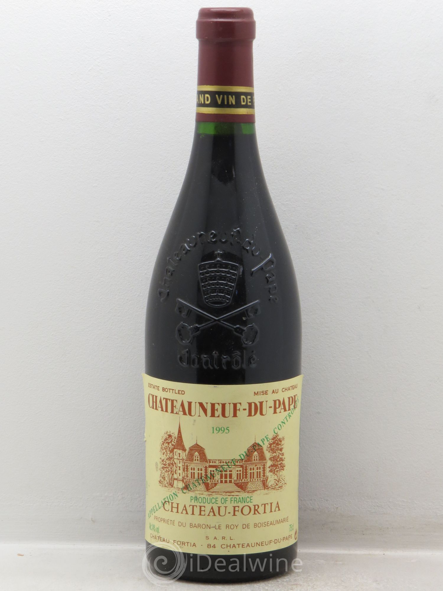 Châteauneuf-du-Pape Château Fortia (sans prix de réserve) 1995 - Lot de 1 bouteille - 0