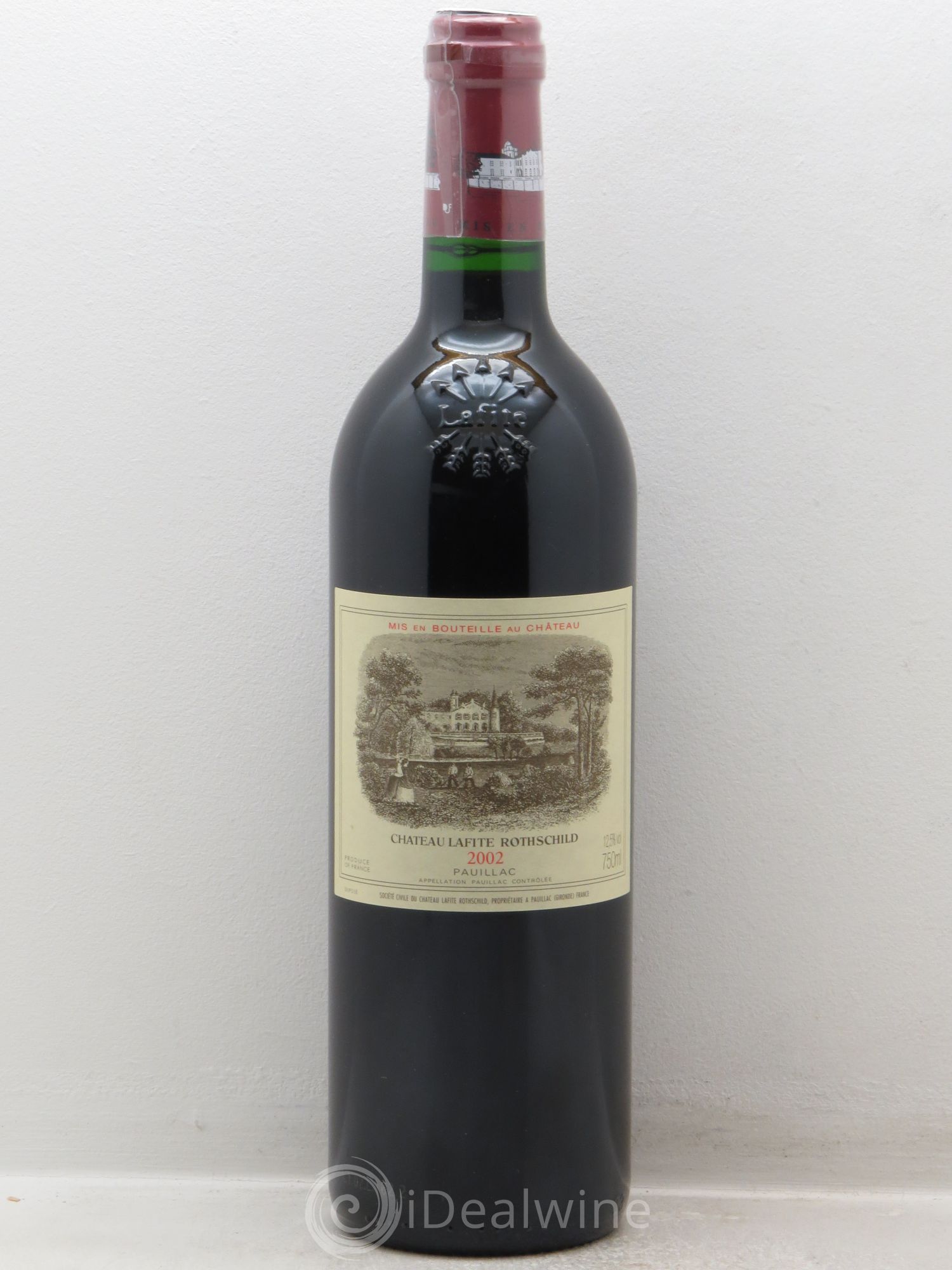 Château Lafite Rothschild 1er Grand Cru Classé 2002 - Lot de 1 bouteille - 0