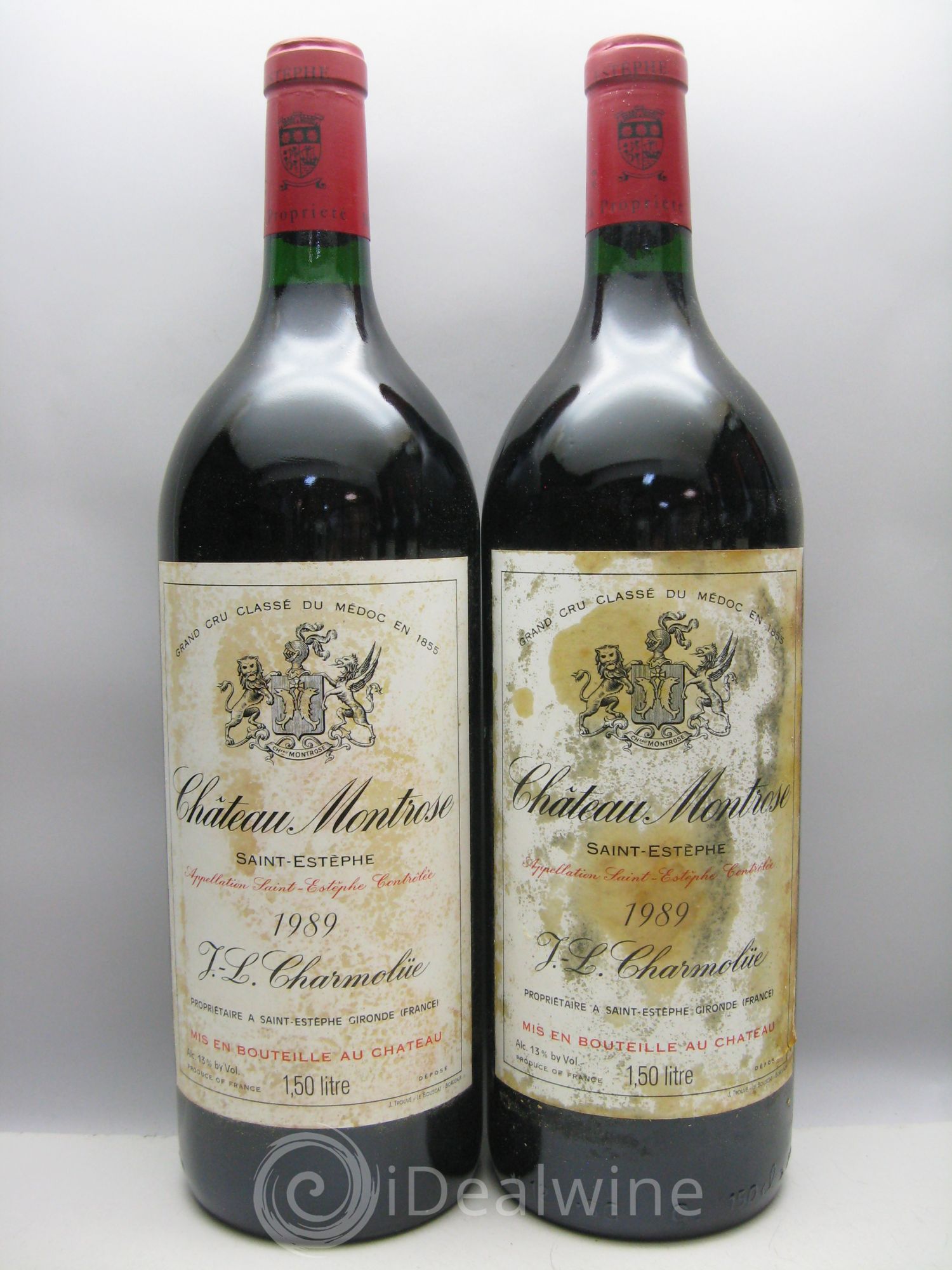 Château Montrose 2ème Grand Cru Classé 1989 - Lot de 6 magnums - 0