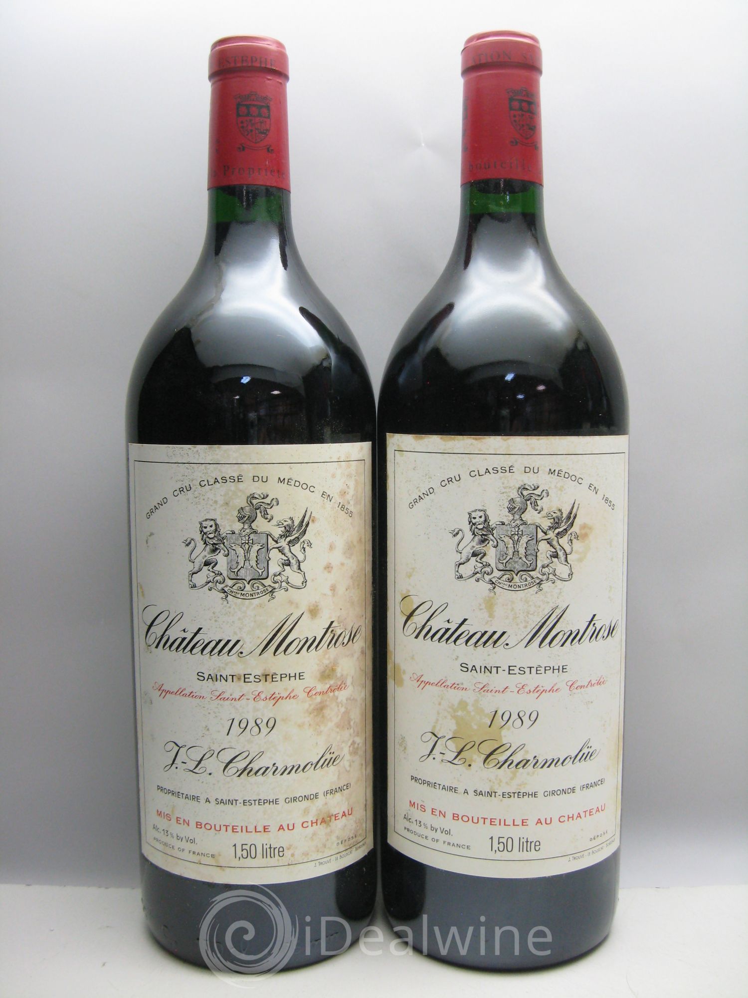 Château Montrose 2ème Grand Cru Classé 1989 - Lot de 6 magnums - 1