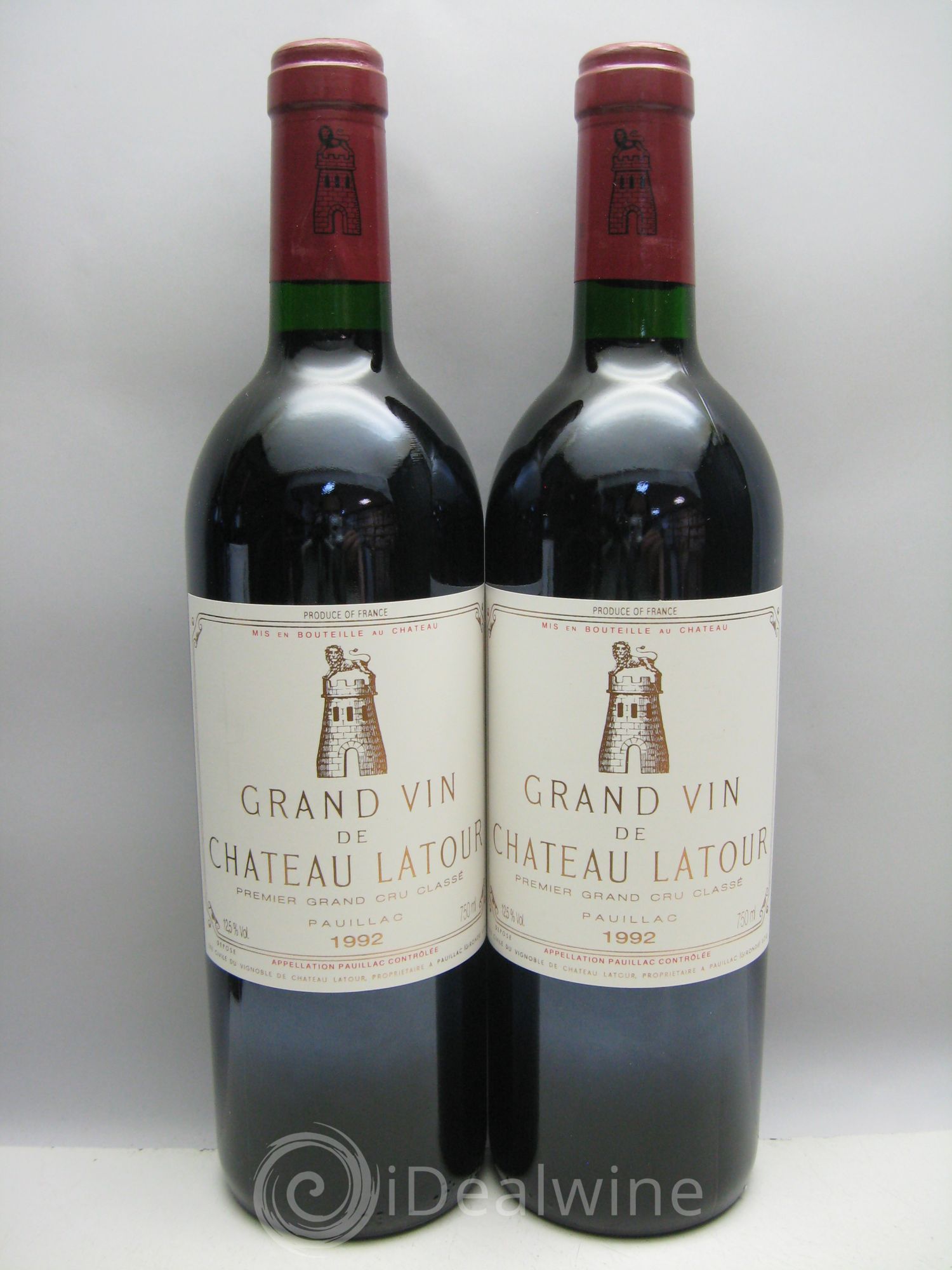 Château Latour 1er Grand Cru Classé 1992 - Lot de 6 bouteilles - 2