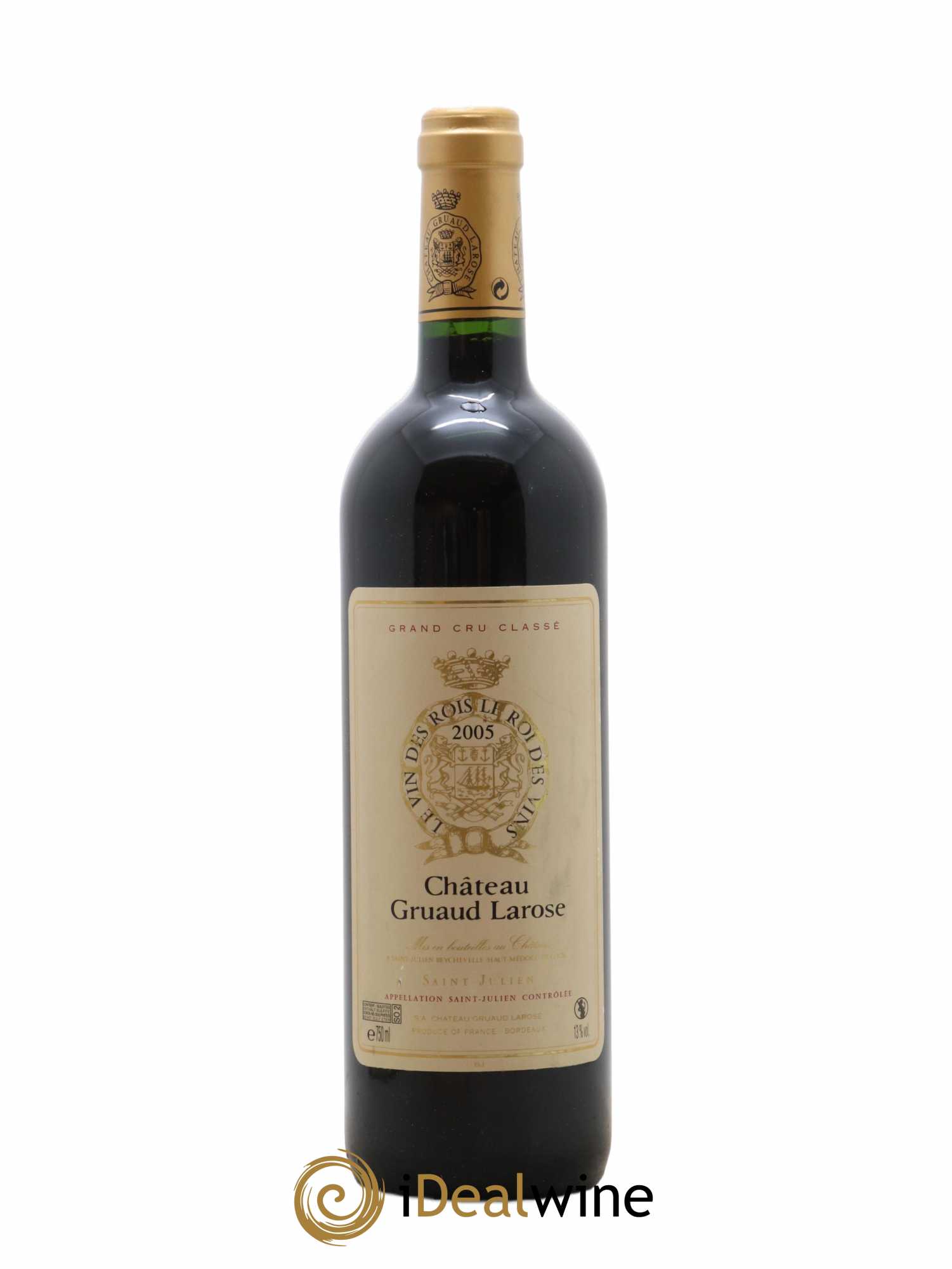 Château Gruaud Larose 2ème Grand Cru Classé 2005 - Lot de 1 bouteille - 0