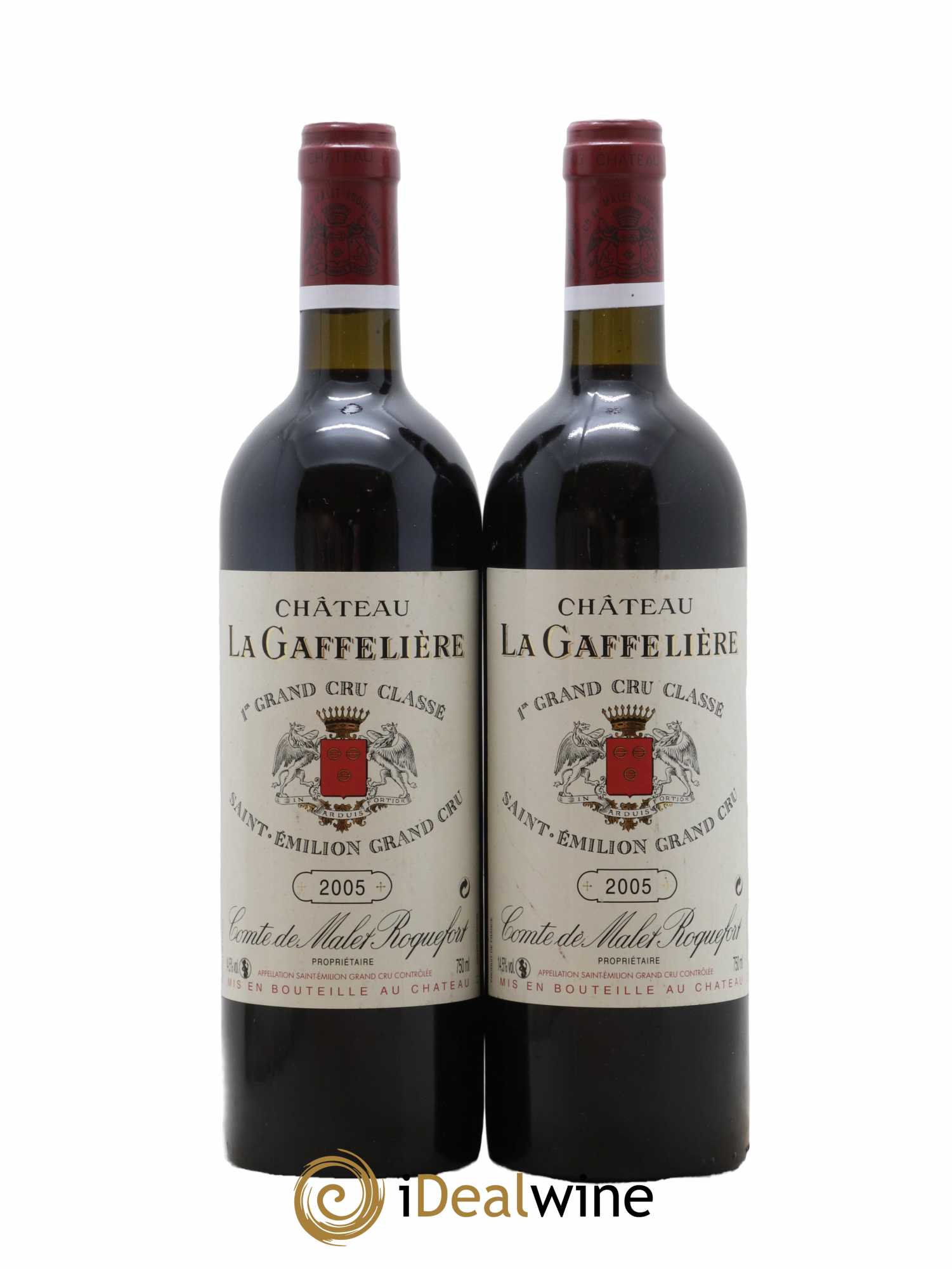 Château la Gaffelière 1er Grand Cru Classé B 2005 - Lot de 2 bouteilles - 0