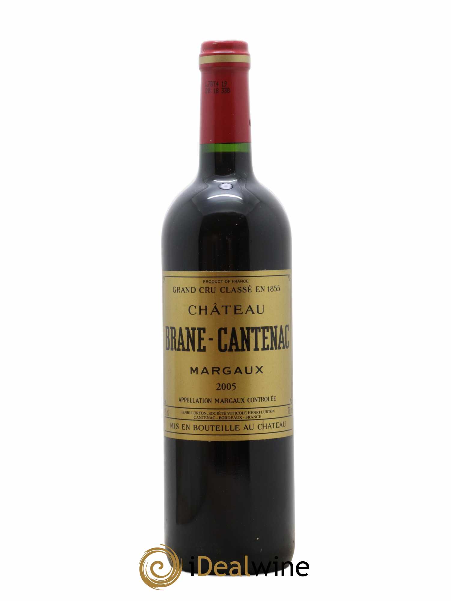 Château Brane Cantenac 2ème Grand Cru Classé 2005 - Lot de 1 bouteille - 0