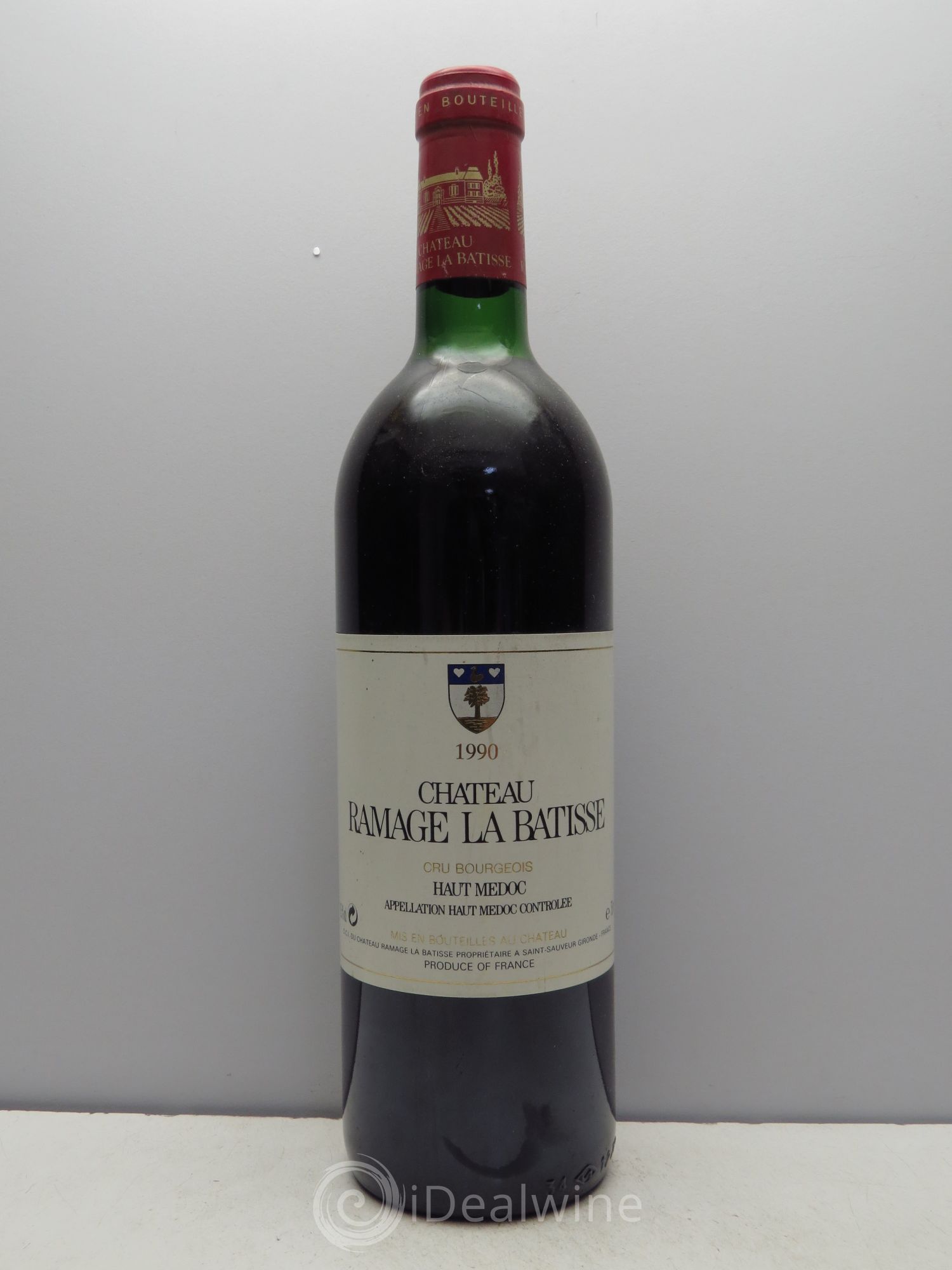Château Ramage la Bâtisse Cru Bourgeois 1990 - Lot de 6 bouteilles - 0