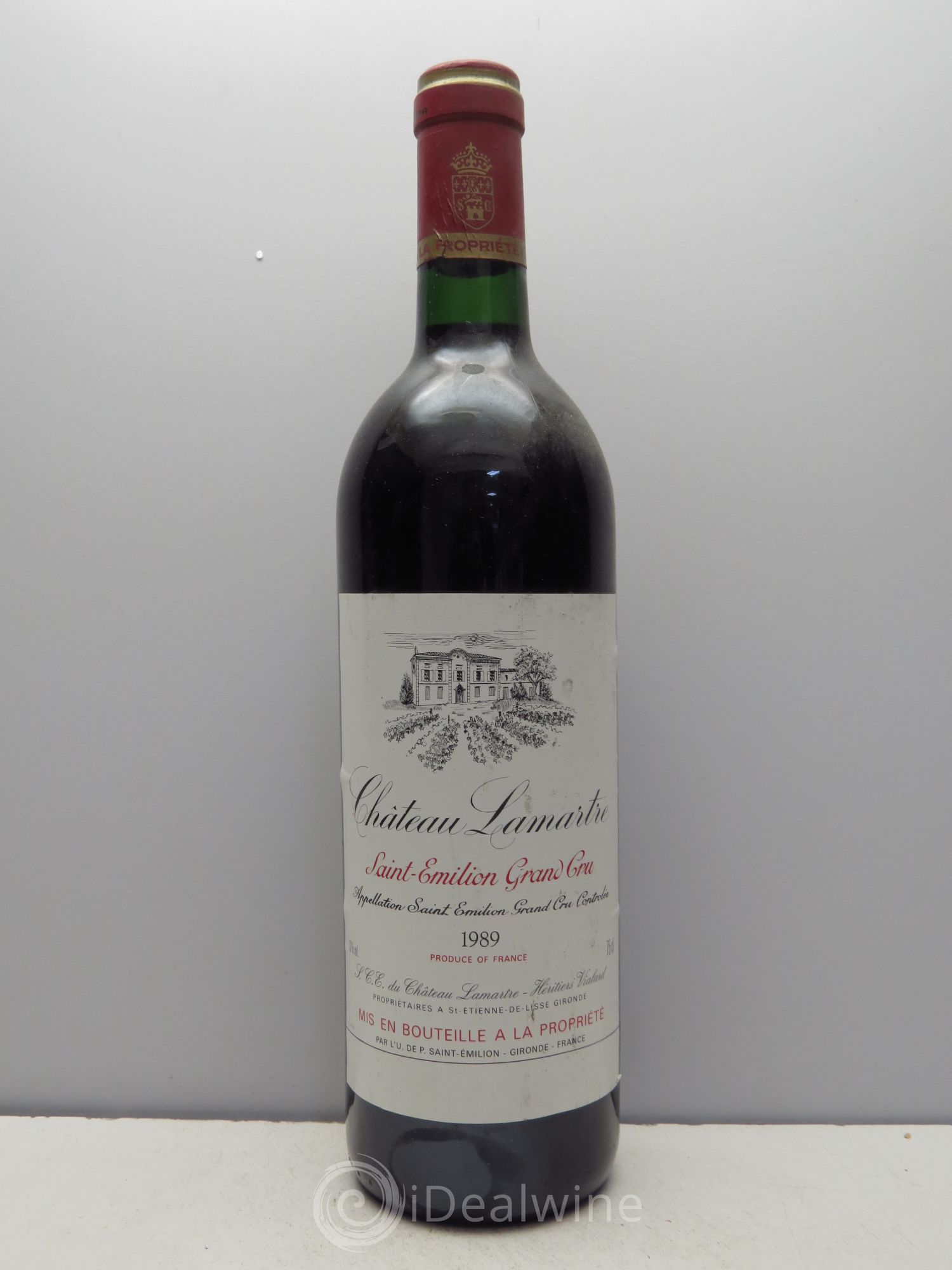Saint-Émilion Grand Cru - Château Lamarthe 1989 - Posten von 6 Flaschen - 0