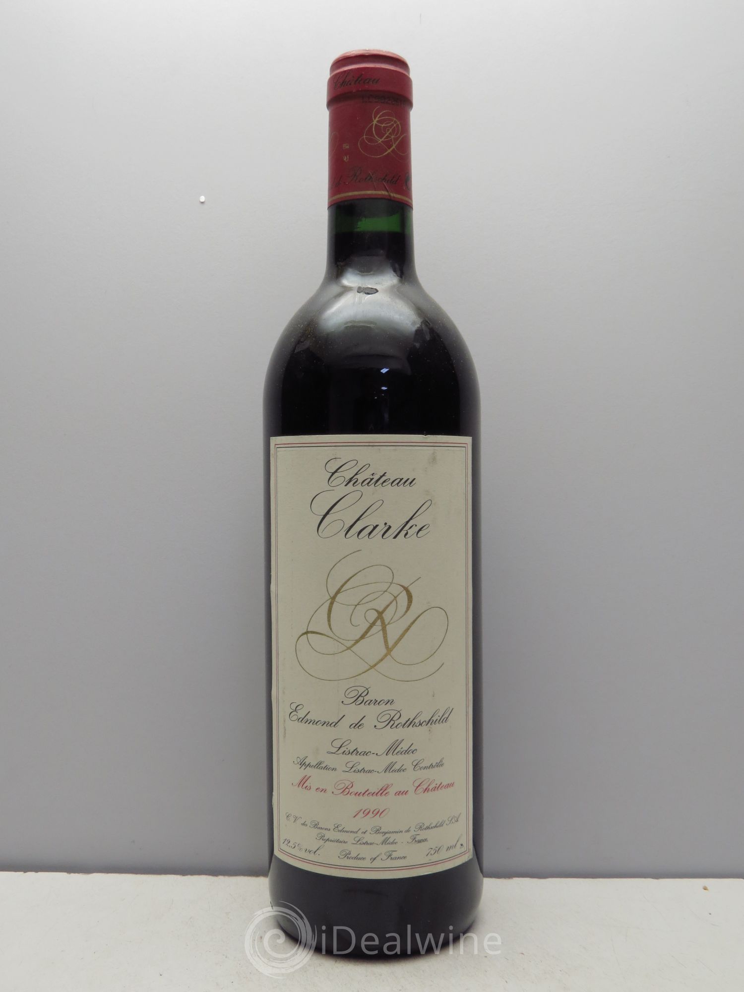 Château Clarke 1990 - Lot de 6 bouteilles - 0