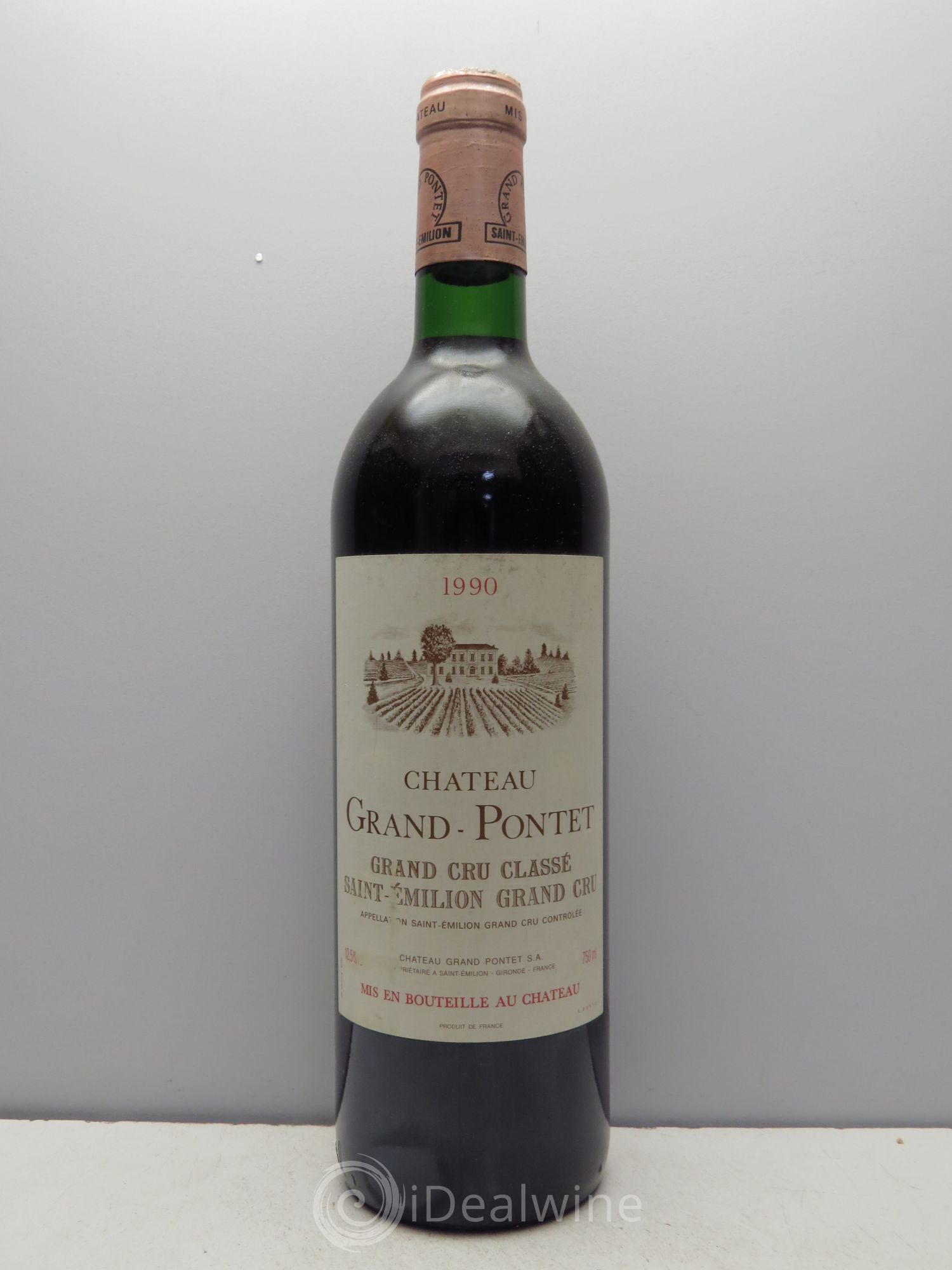 Château Grand Pontet Grand Cru Classé 1990 - Lot de 12 bouteilles - 0