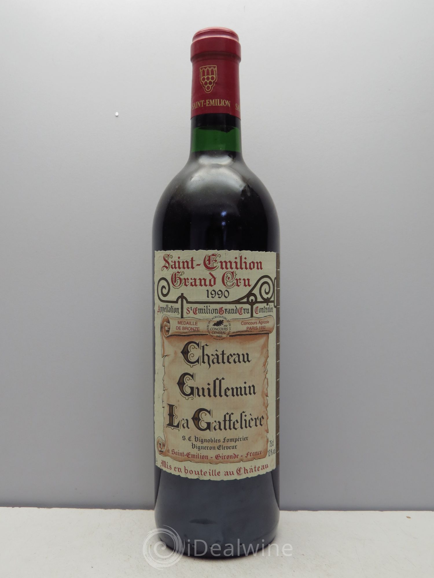 Saint-Émilion Château Guillemin - La Gaffelière 1990 - Posten von 6 Flaschen - 0