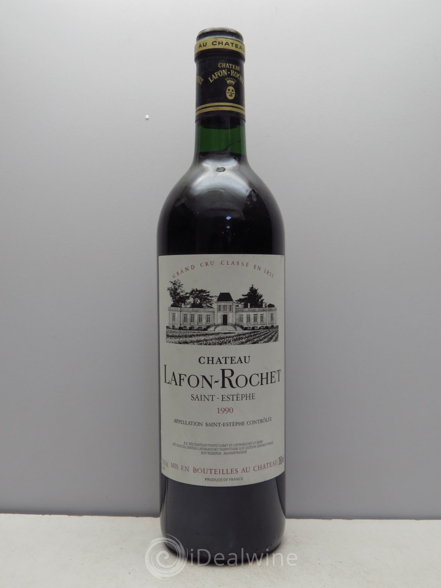 Château Lafon Rochet 4ème Grand Cru Classé 1990 - Lot de 6 bouteilles - 0
