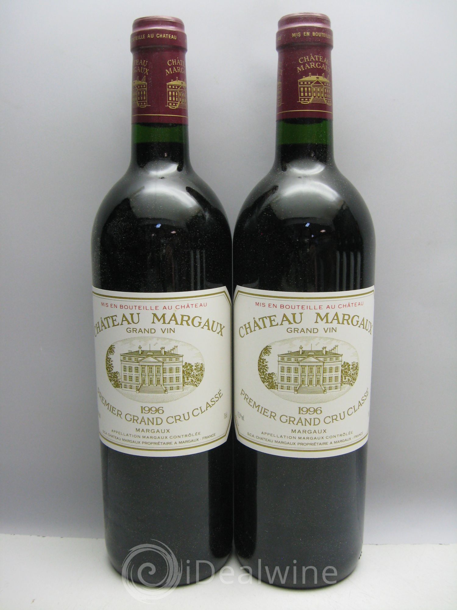 Château Margaux 1er Grand Cru Classé 1996 - Lot de 6 bouteilles - 0