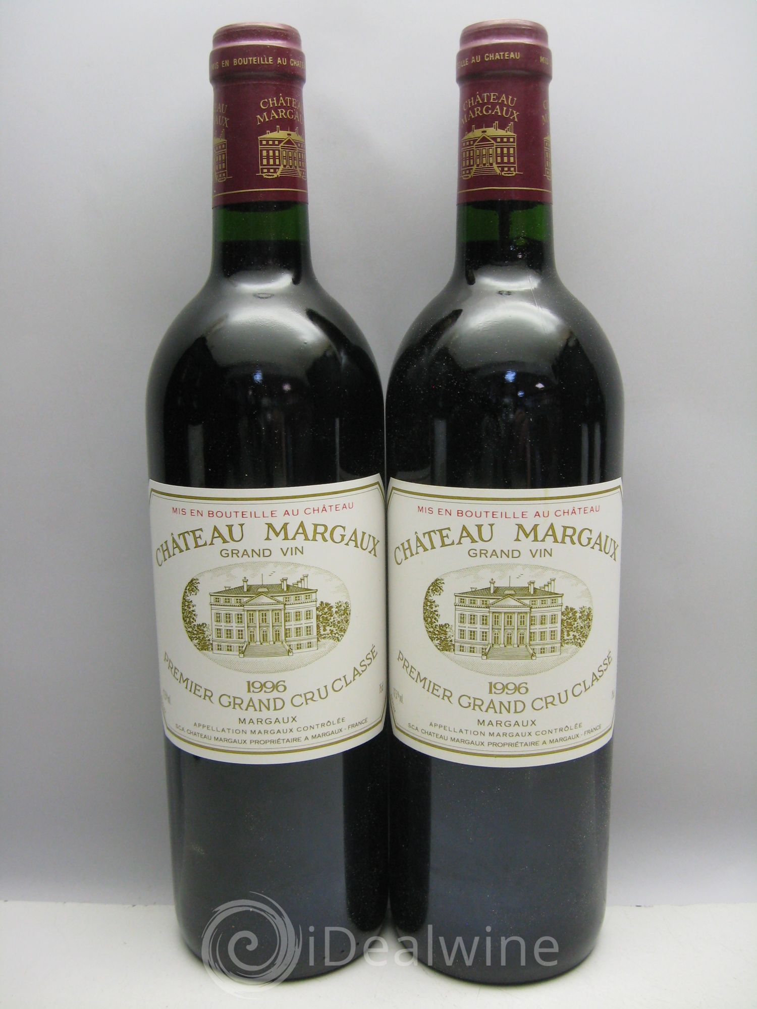 Château Margaux 1er Grand Cru Classé 1996 - Lot de 6 bouteilles - 1
