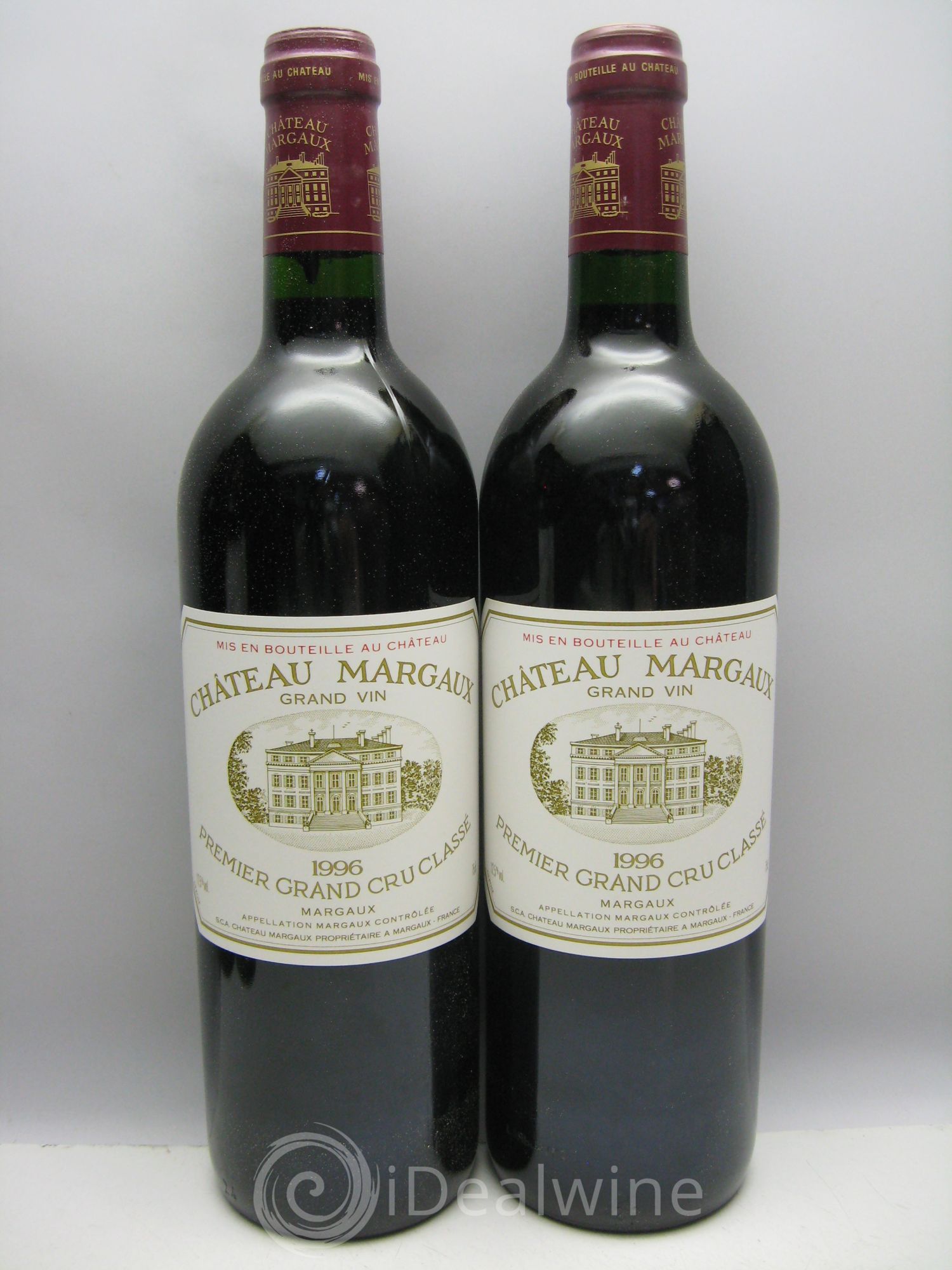 Château Margaux 1er Grand Cru Classé 1996 - Lot de 6 bouteilles - 2