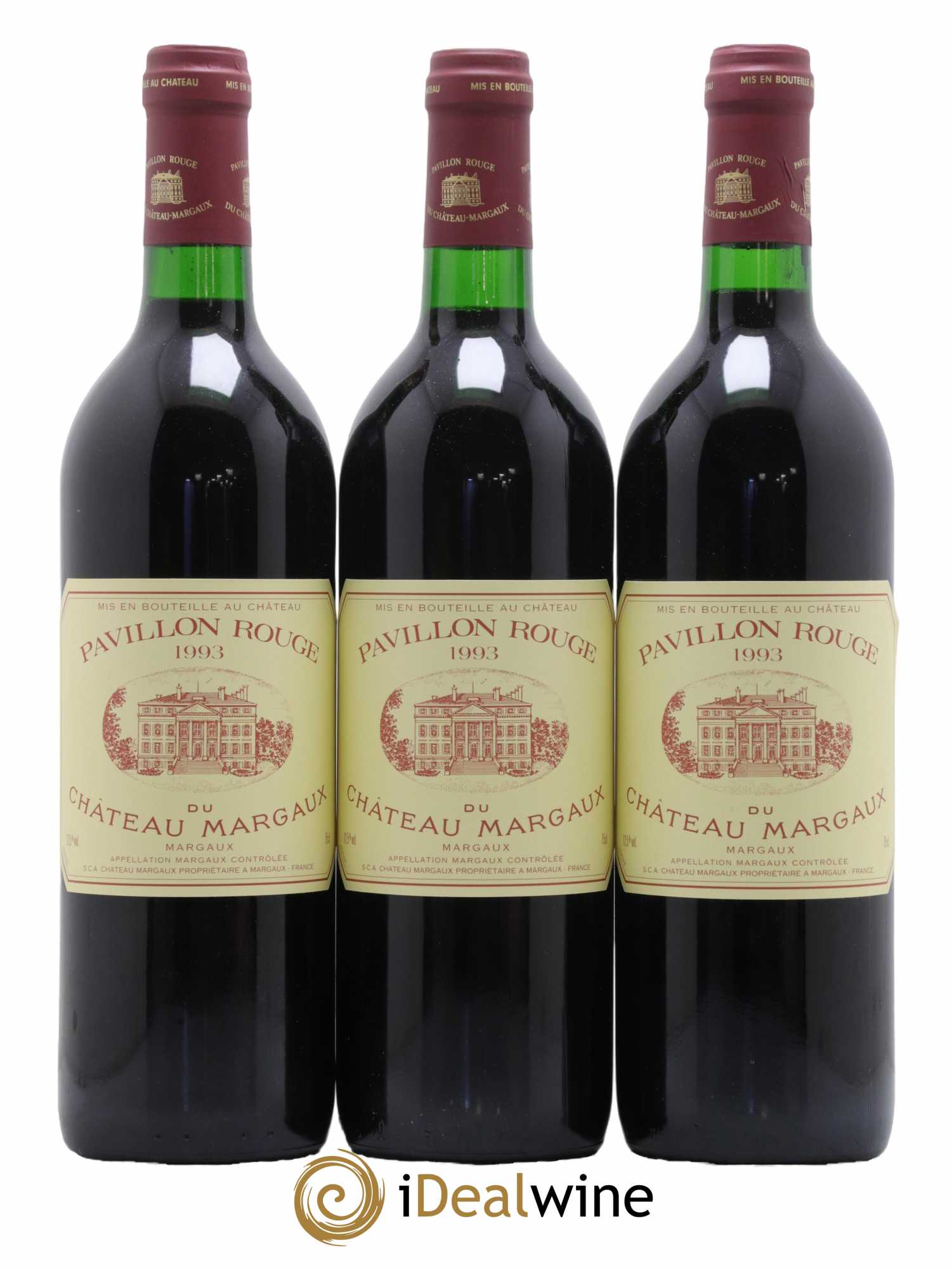 Pavillon Rouge du Château Margaux Second Vin 1993 - Lot de 6 bouteilles - 1