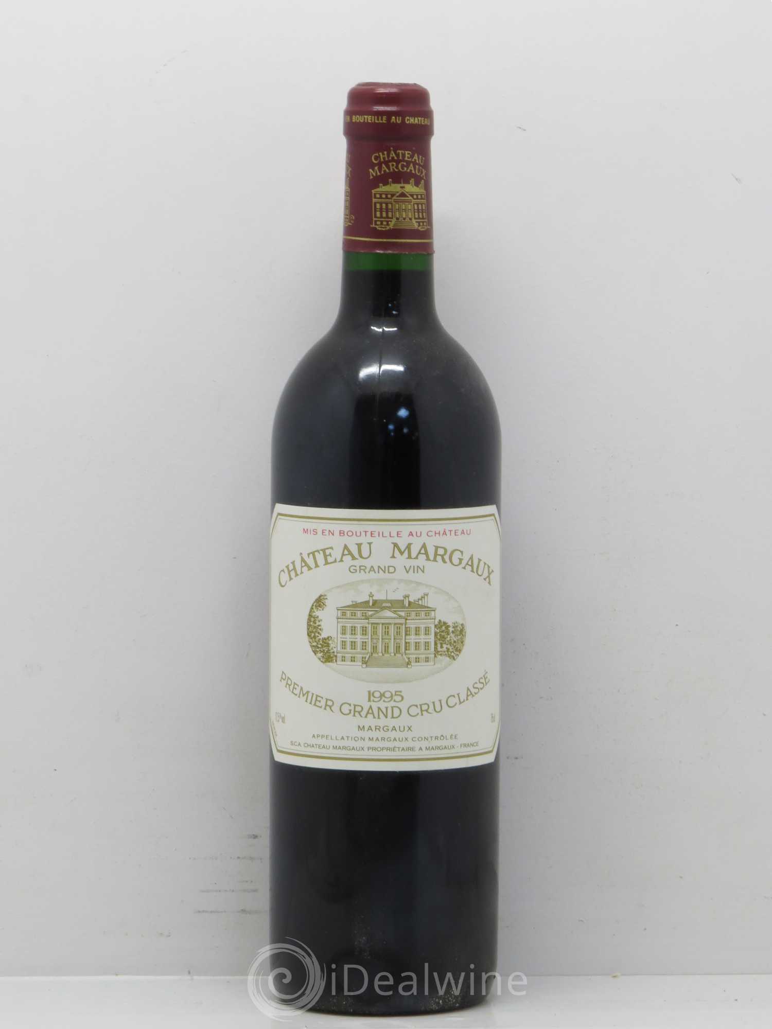 Château Margaux 1er Grand Cru Classé 1995 - Lot de 1 bouteille - 0