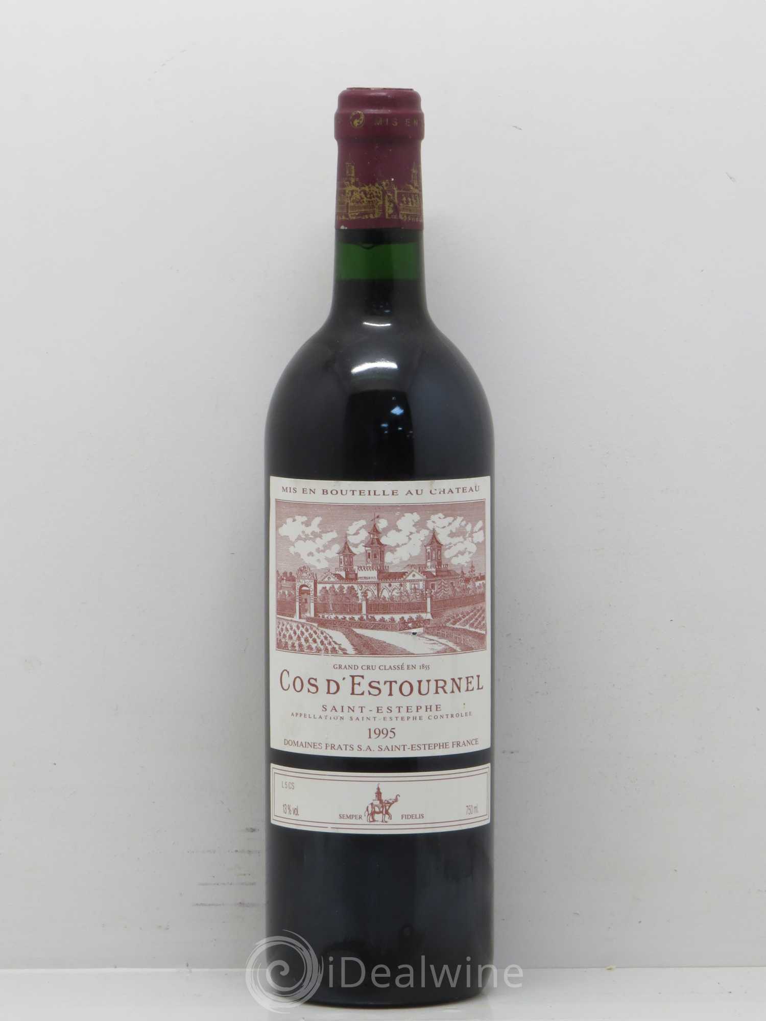 Cos d'Estournel 2ème Grand Cru Classé 1995 - Lot de 1 bouteille - 0