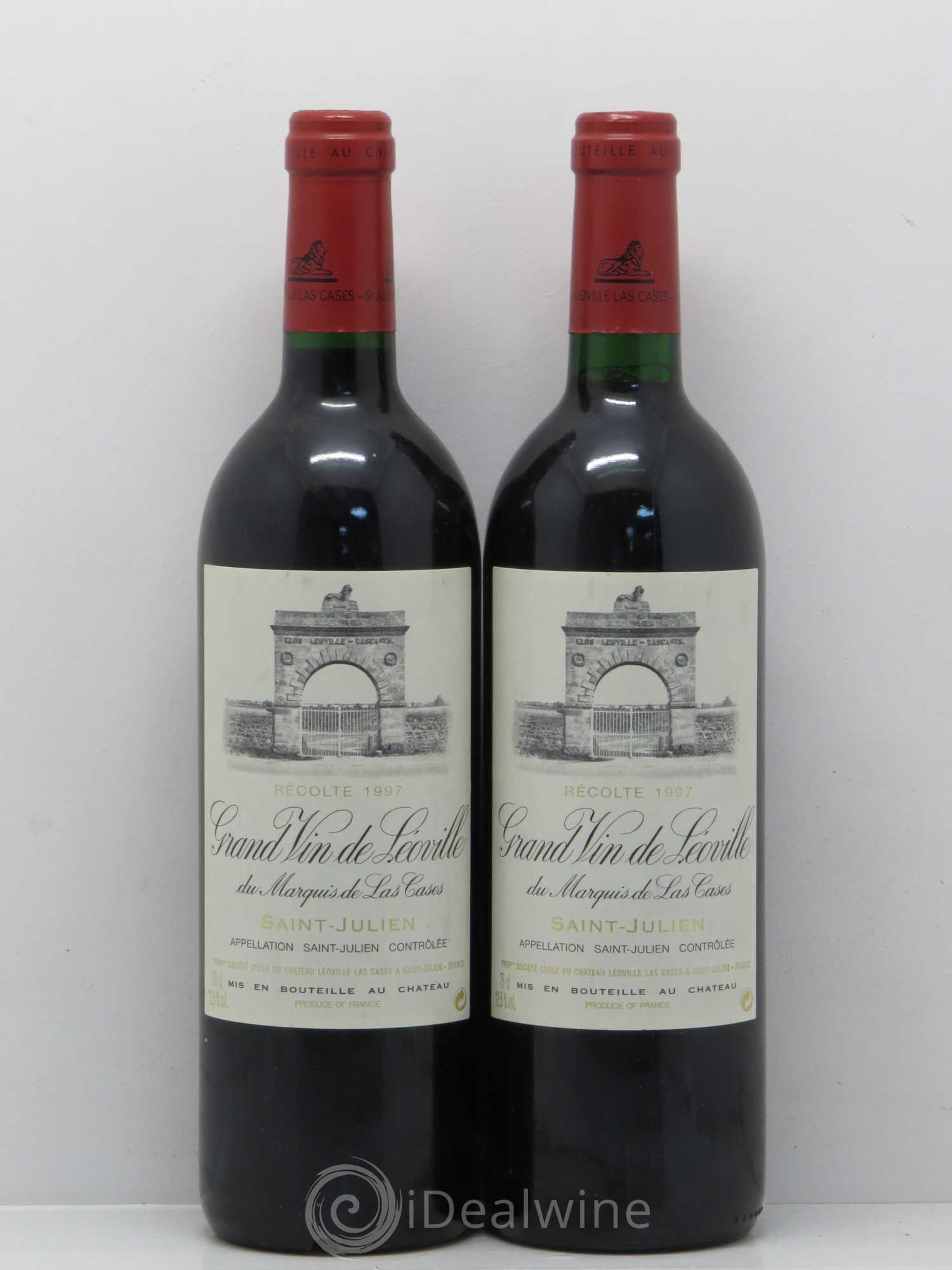 Château Léoville Las Cases 2ème Grand Cru Classé 1997 - Lot de 2 bouteilles - 0