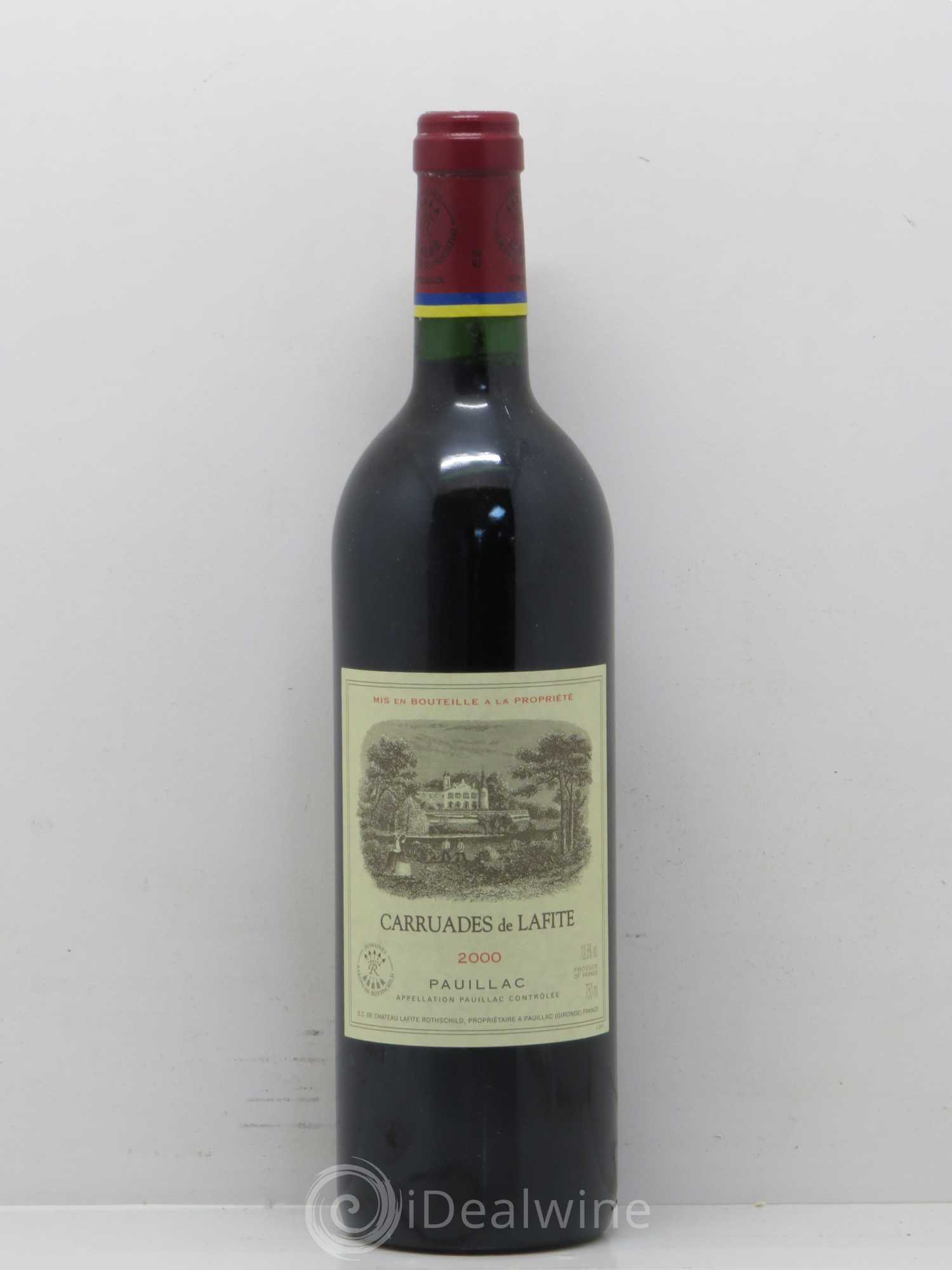 Carruades de Lafite Rothschild Second Vin 2000 - Lot de 1 bouteille - 0