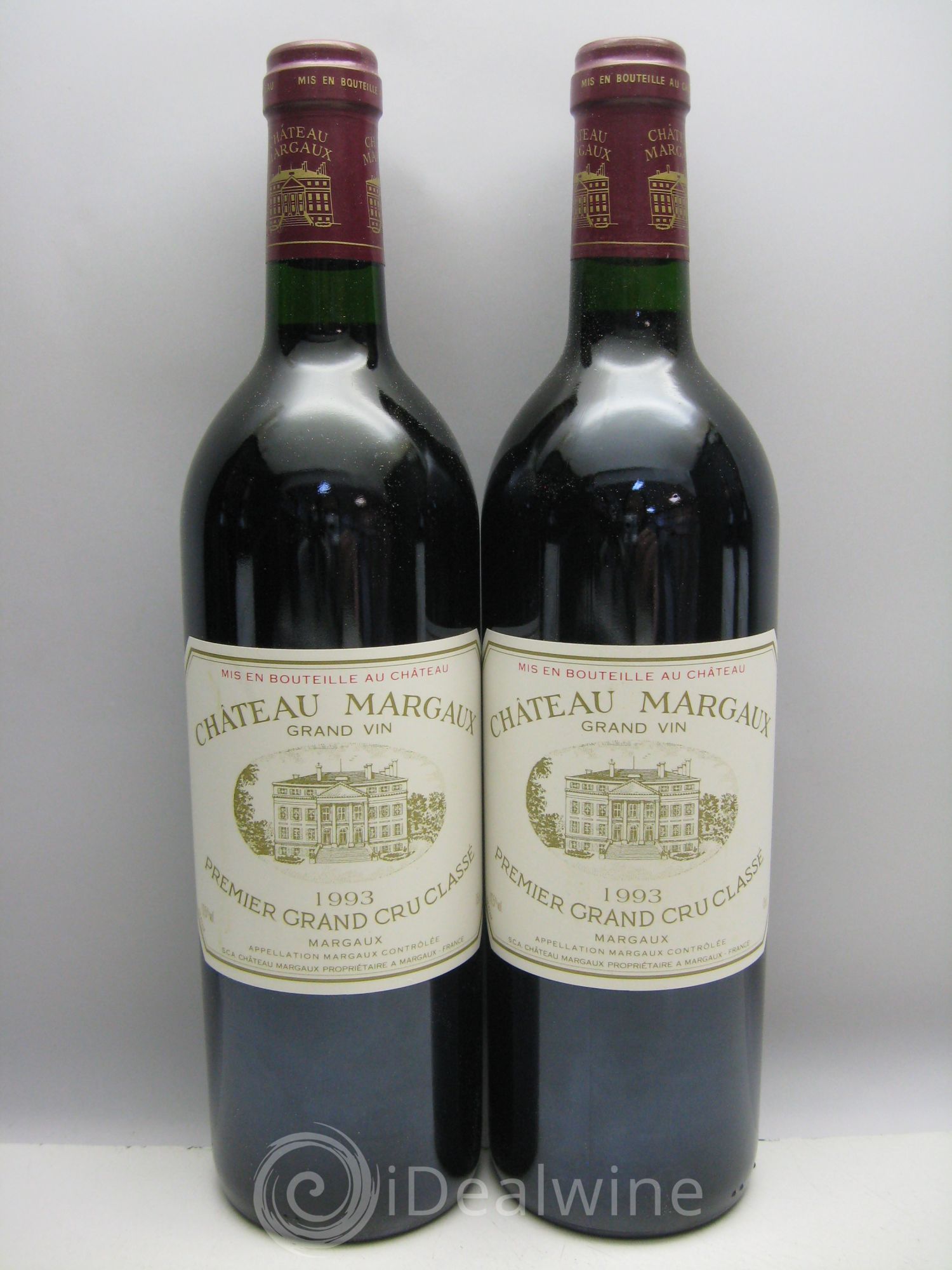 Château Margaux 1er Grand Cru Classé 1993 - Lot de 6 bouteilles - 1