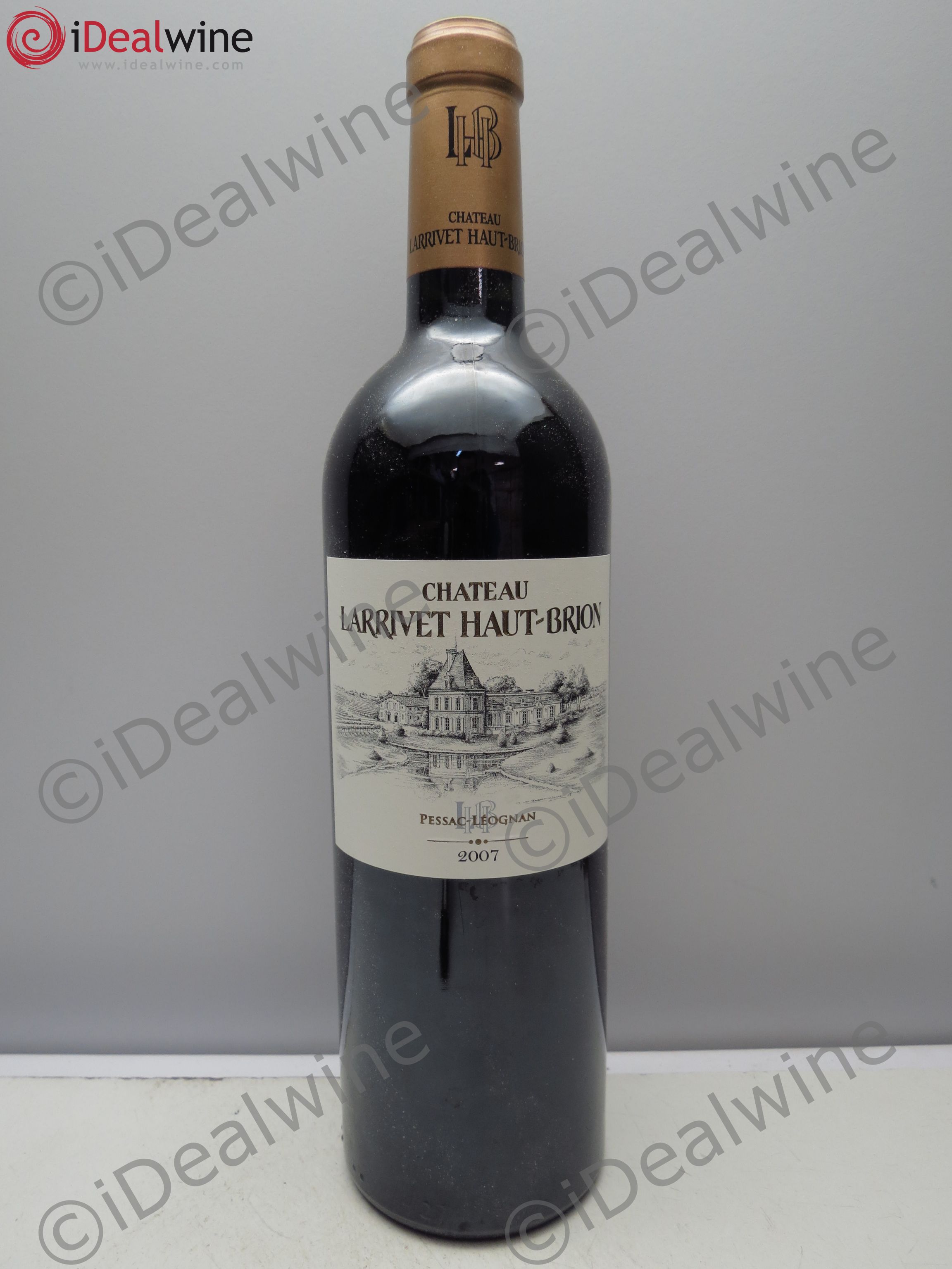 Château Larrivet Haut-Brion 2007 - Lot de 12 bouteilles - 0