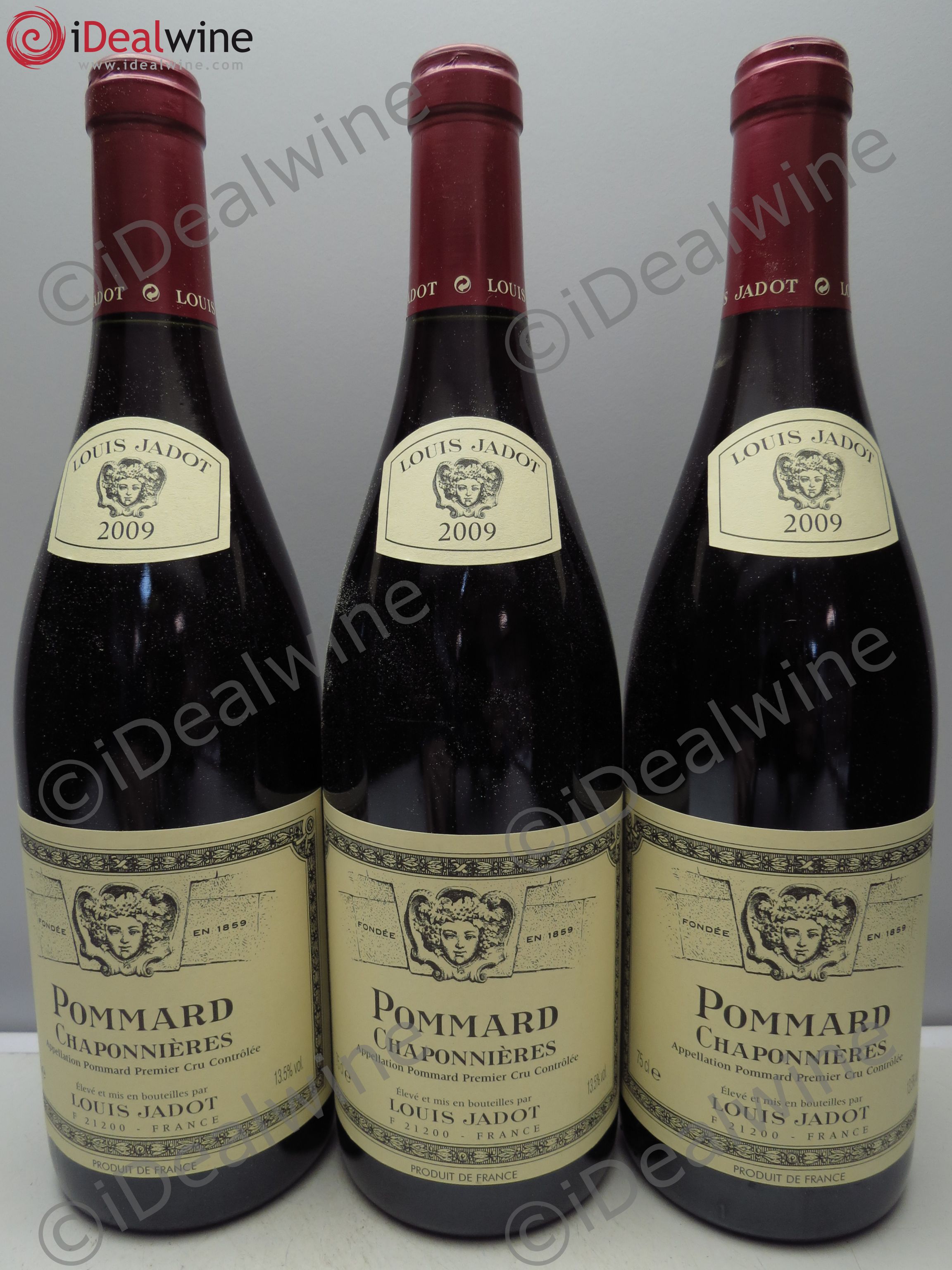 Pommard 1er Cru 2009 - Lot de 3 bouteilles - 0