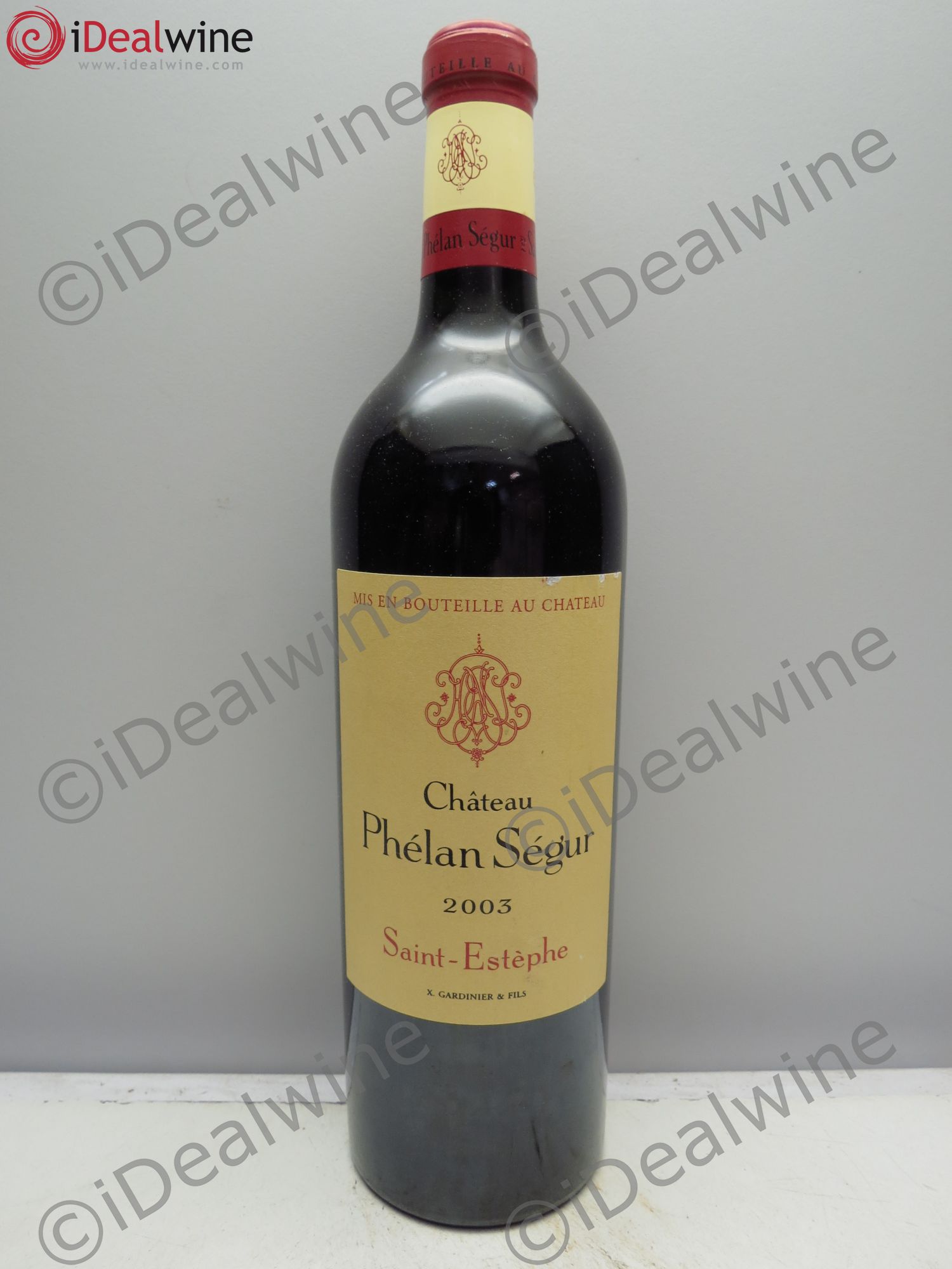Château Phélan Ségur 2003 - Lot de 6 bouteilles - 0