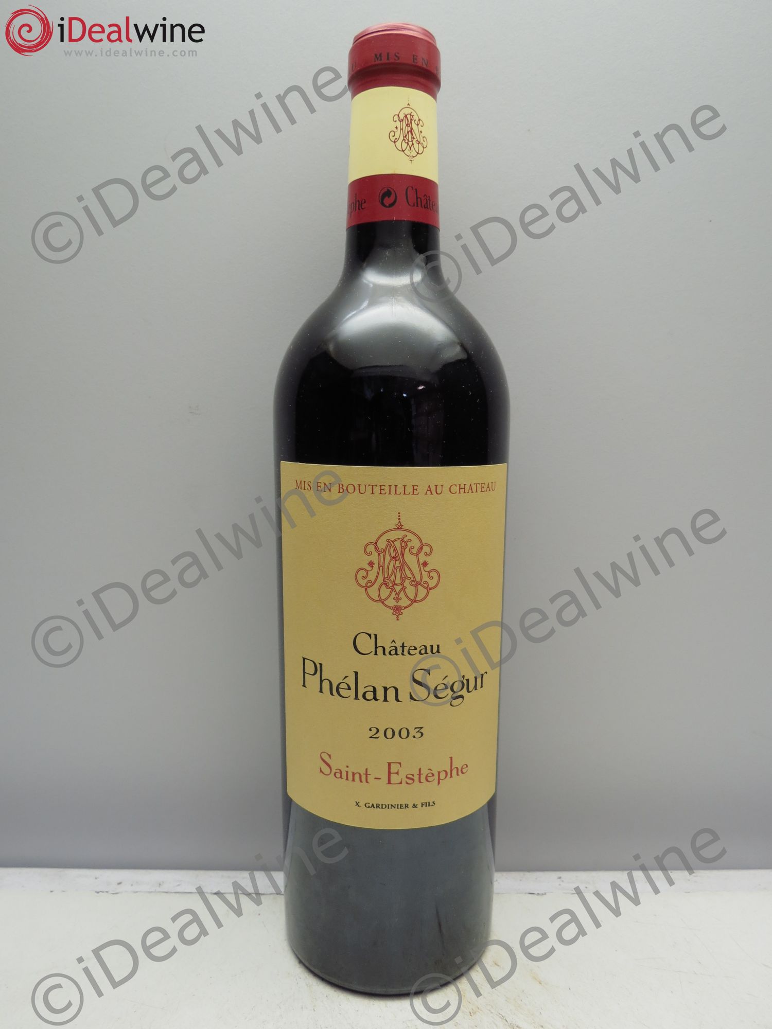 Château Phélan Ségur 2003 - Lot de 1 bouteille - 0