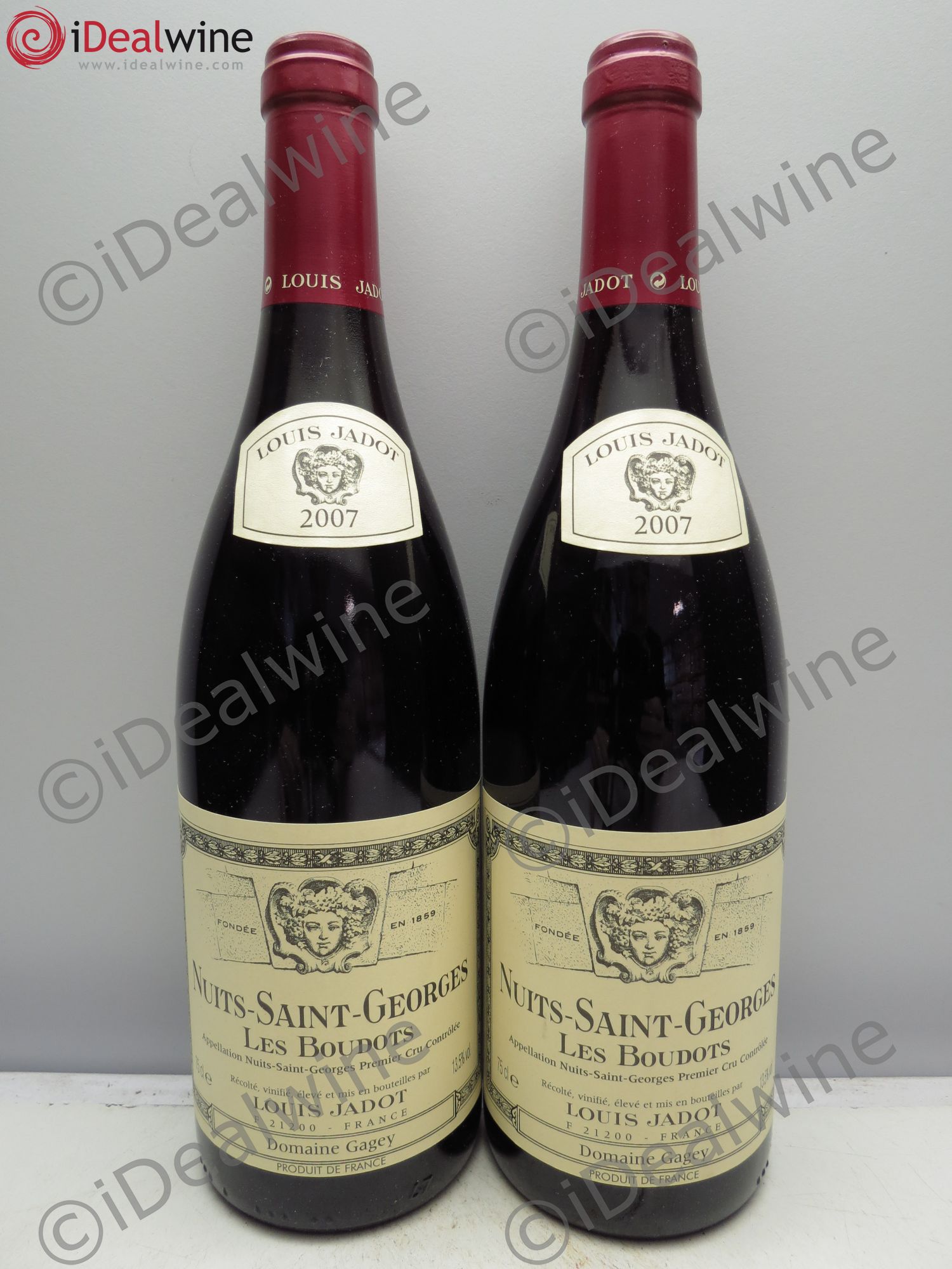 Nuits-Saint-Georges 1er Cru 2007 - Lot de 2 bouteilles - 0