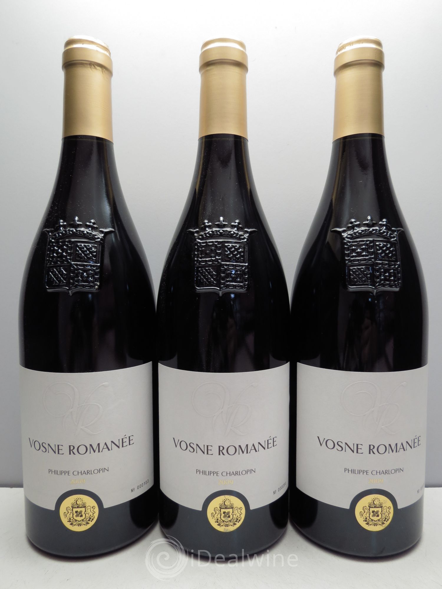 Vosne-Romanée Domaine Philippe Charlopin 2009 - Lot de 3 bouteilles - 0