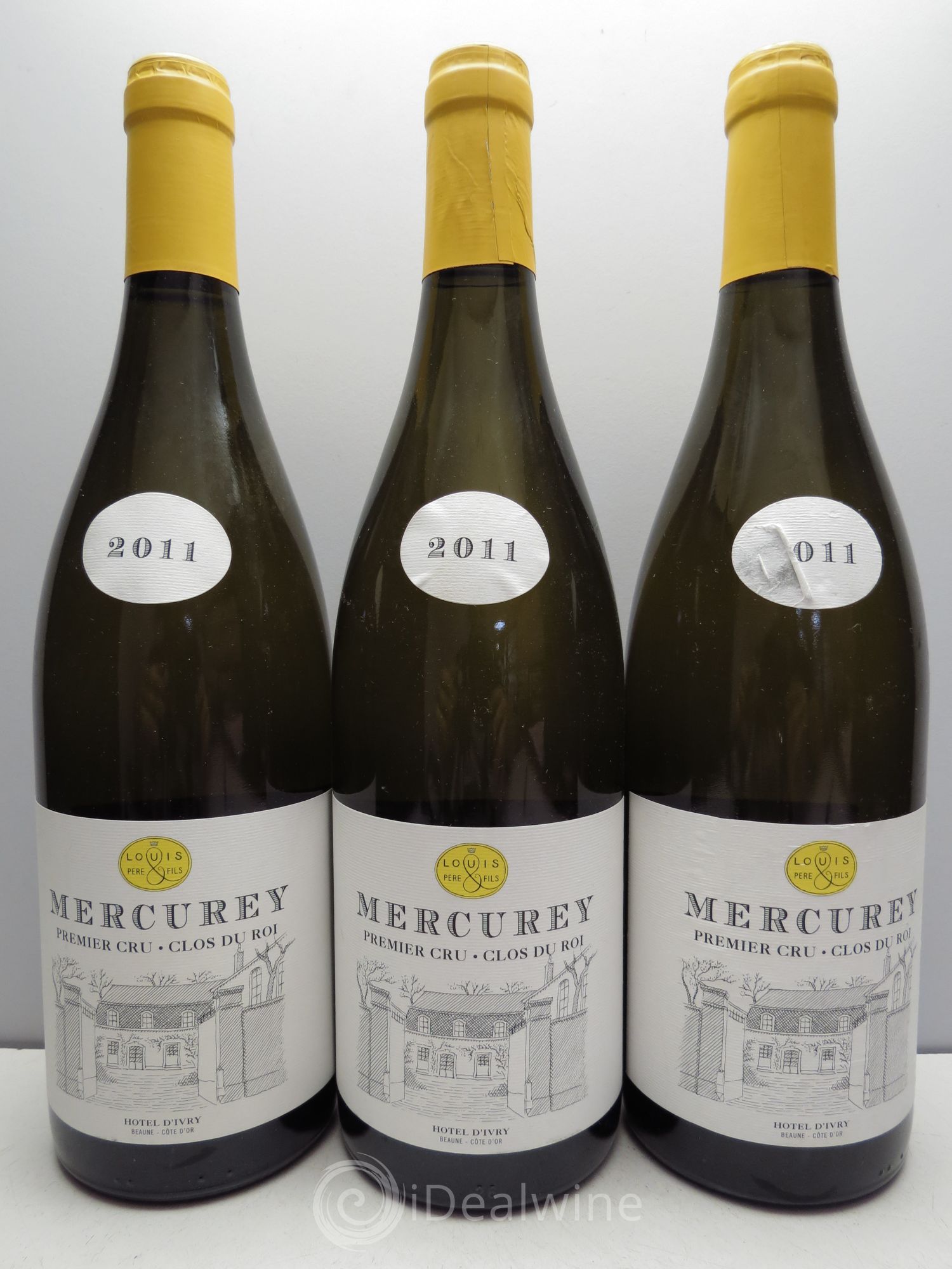 Mercurey 1er Cru Louis Père & Fils 2011 - Posten von 3 Flaschen - 0