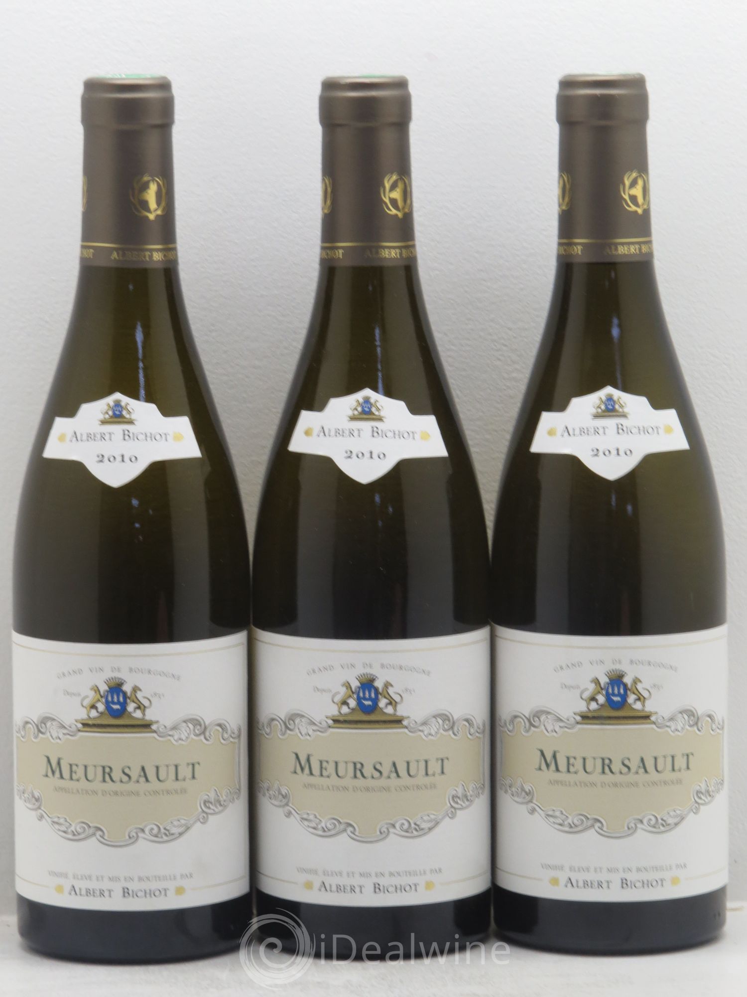 Meursault Domaine du Pavillon - Albert Bichot 2010 - Lot de 3 bouteilles - 0
