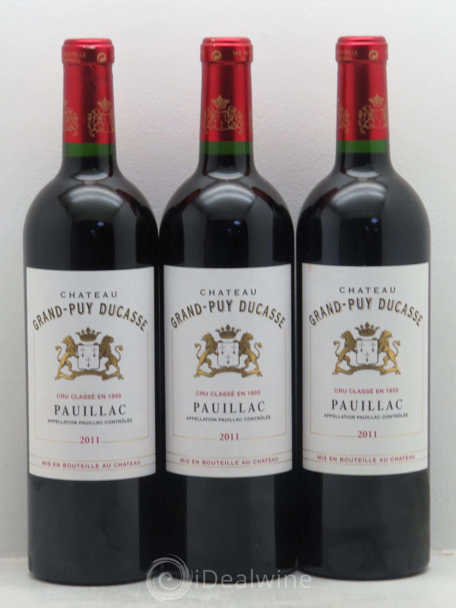 Château Grand Puy Ducasse 5ème Grand Cru Classé 2011 - Lot de 3 bouteilles - 0