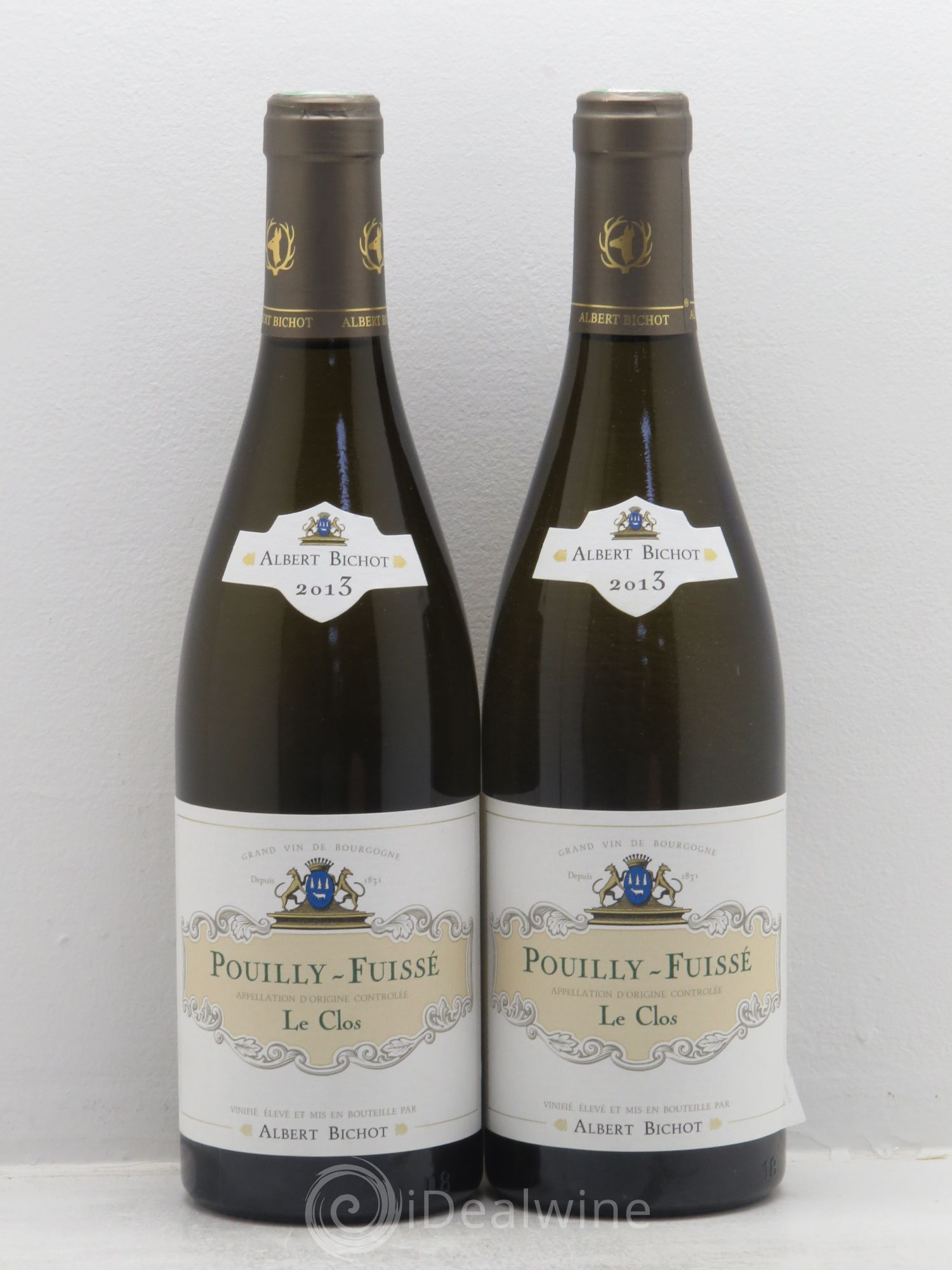 Pouilly-Fuissé Le Clos - Albert Bichot 2013 - Posten von 2 Flaschen - 0