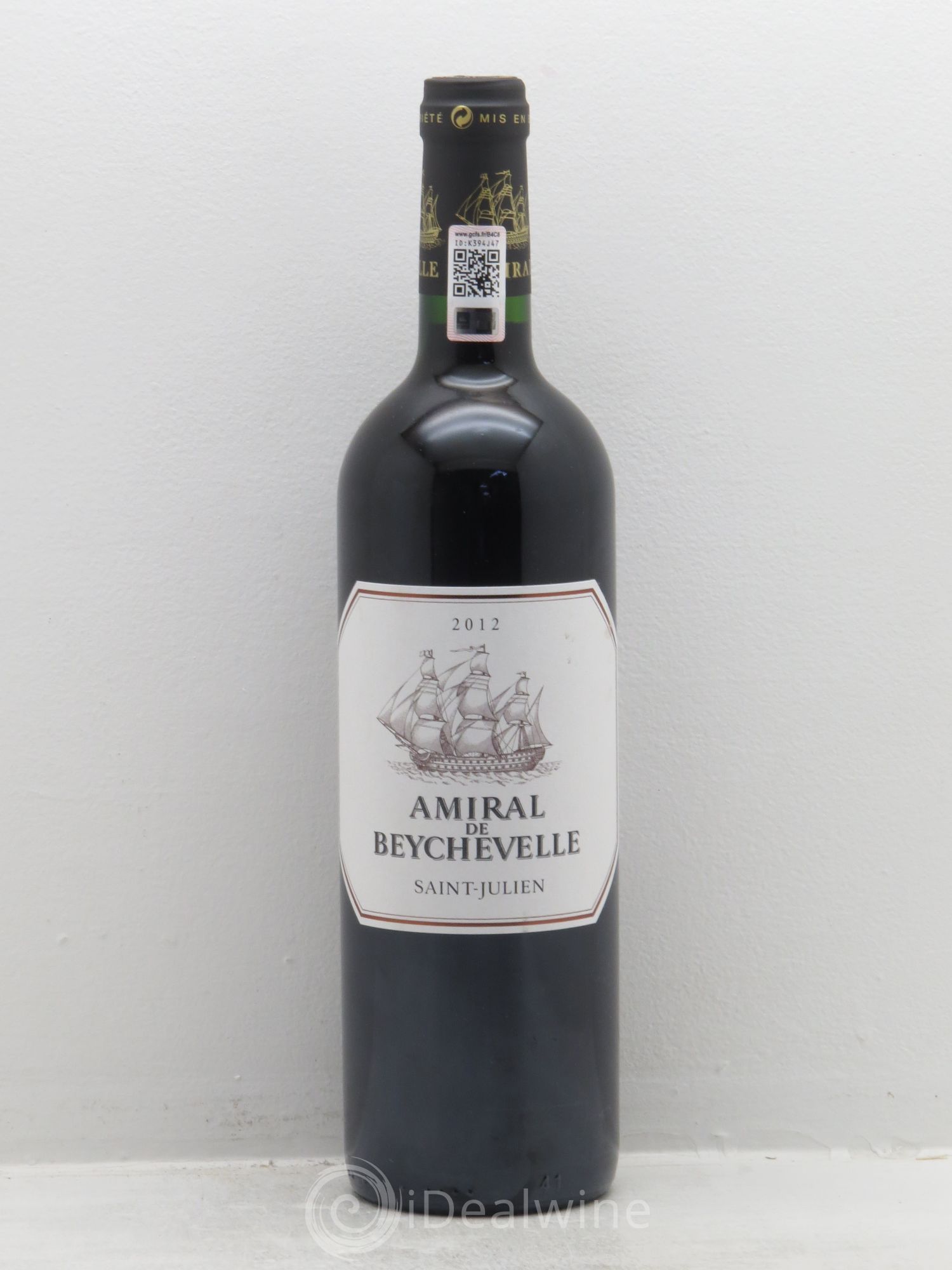 Amiral de Beychevelle Second Vin 2012 - Lot de 6 bouteilles - 0