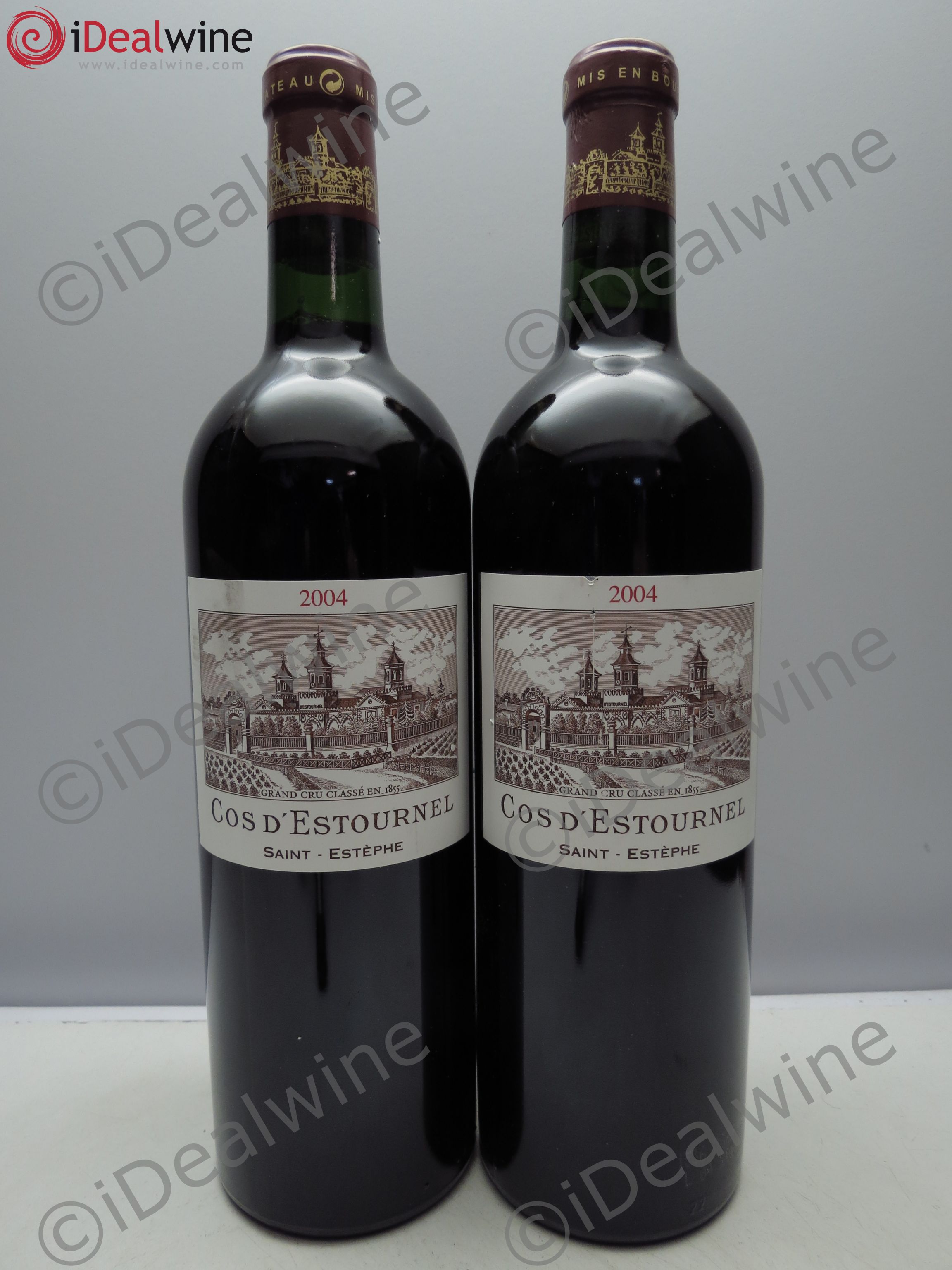 Cos d'Estournel 2ème Grand Cru Classé 2004 - Lot de 2 bouteilles - 0