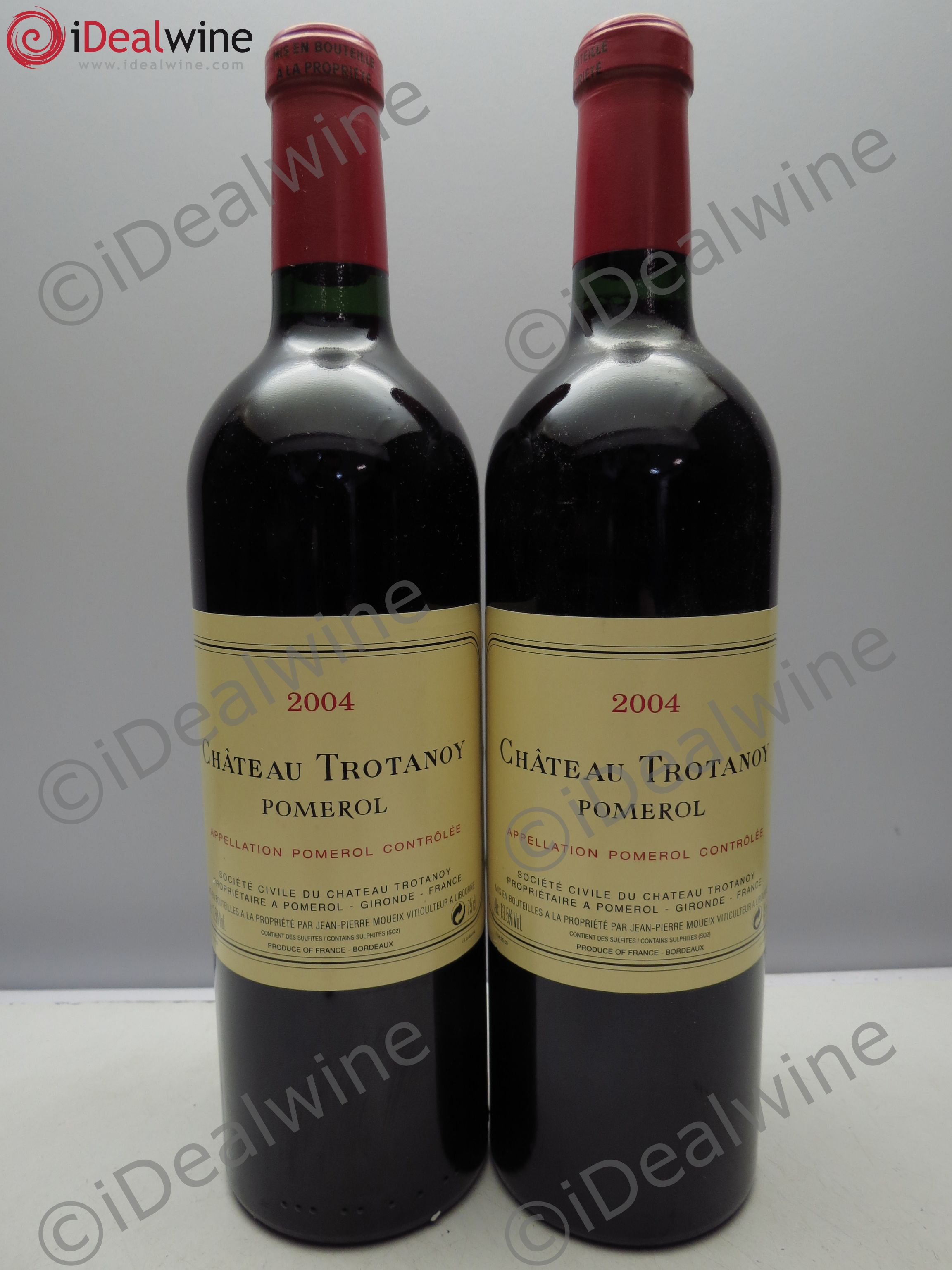 Château Trotanoy 2004 - Lot de 2 bouteilles - 0