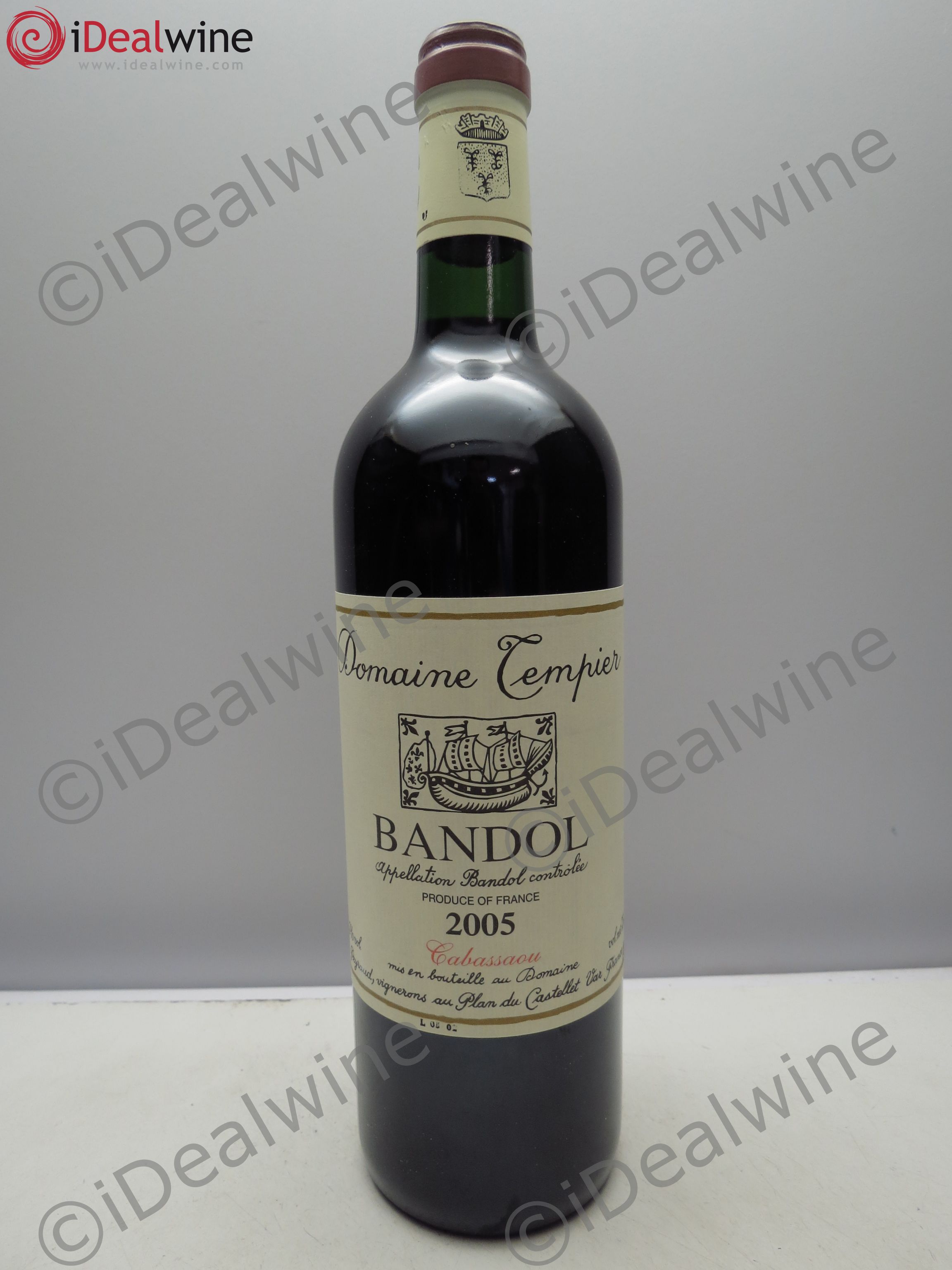 Bandol Domaine Tempier Cuvée Cabassaou Famille Peyraud 2001 - Lot de 1 bouteille - 0