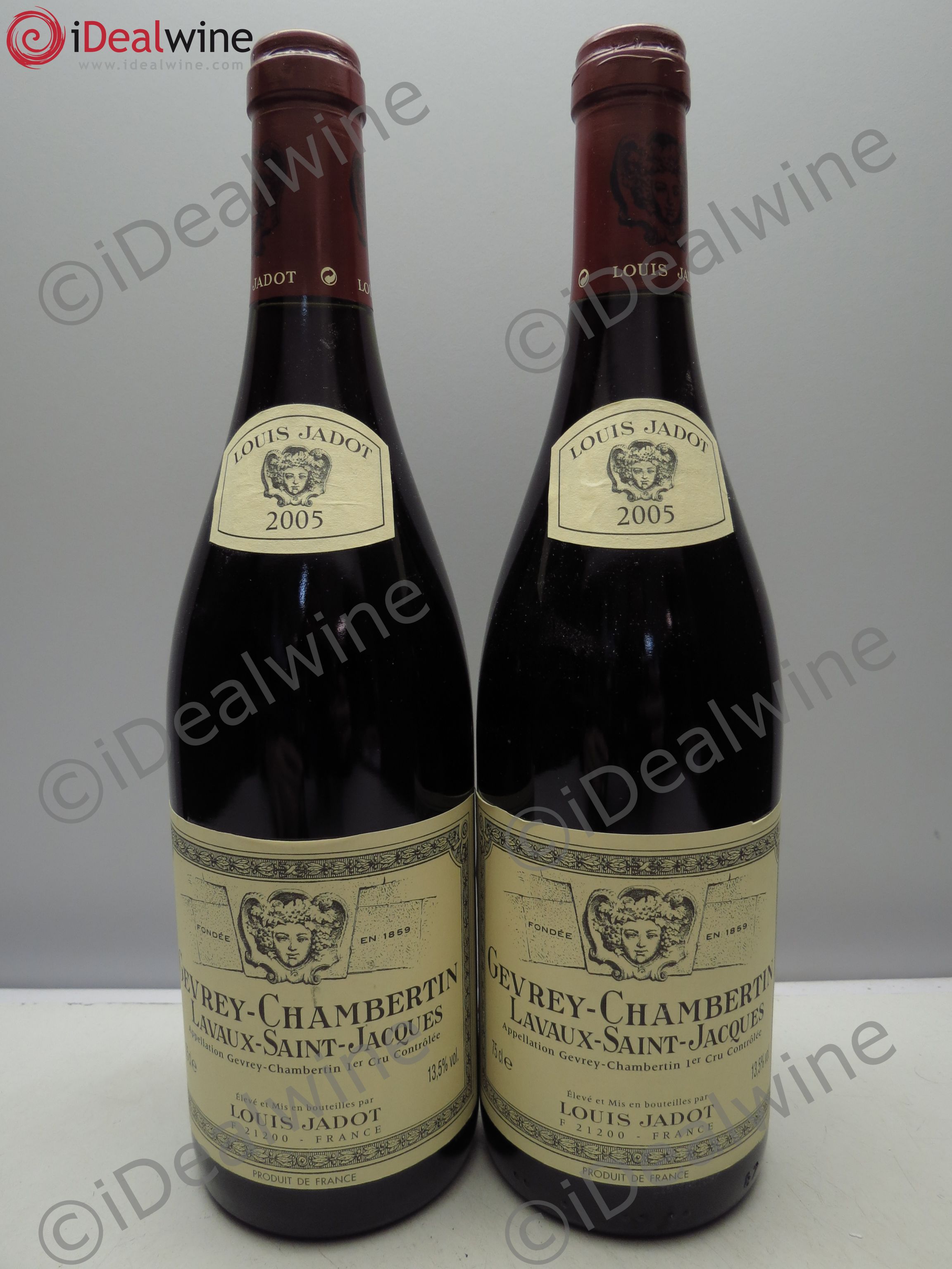 Gevrey-Chambertin 1er Cru 2005 - Lot de 2 bouteilles - 0