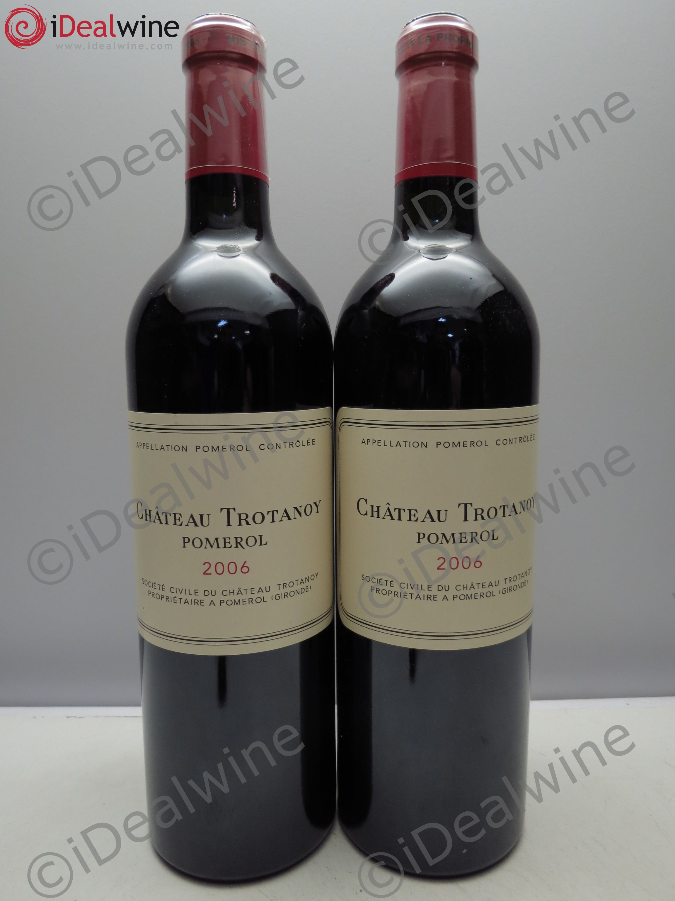 Château Trotanoy 2006 - Lot de 2 bouteilles - 0