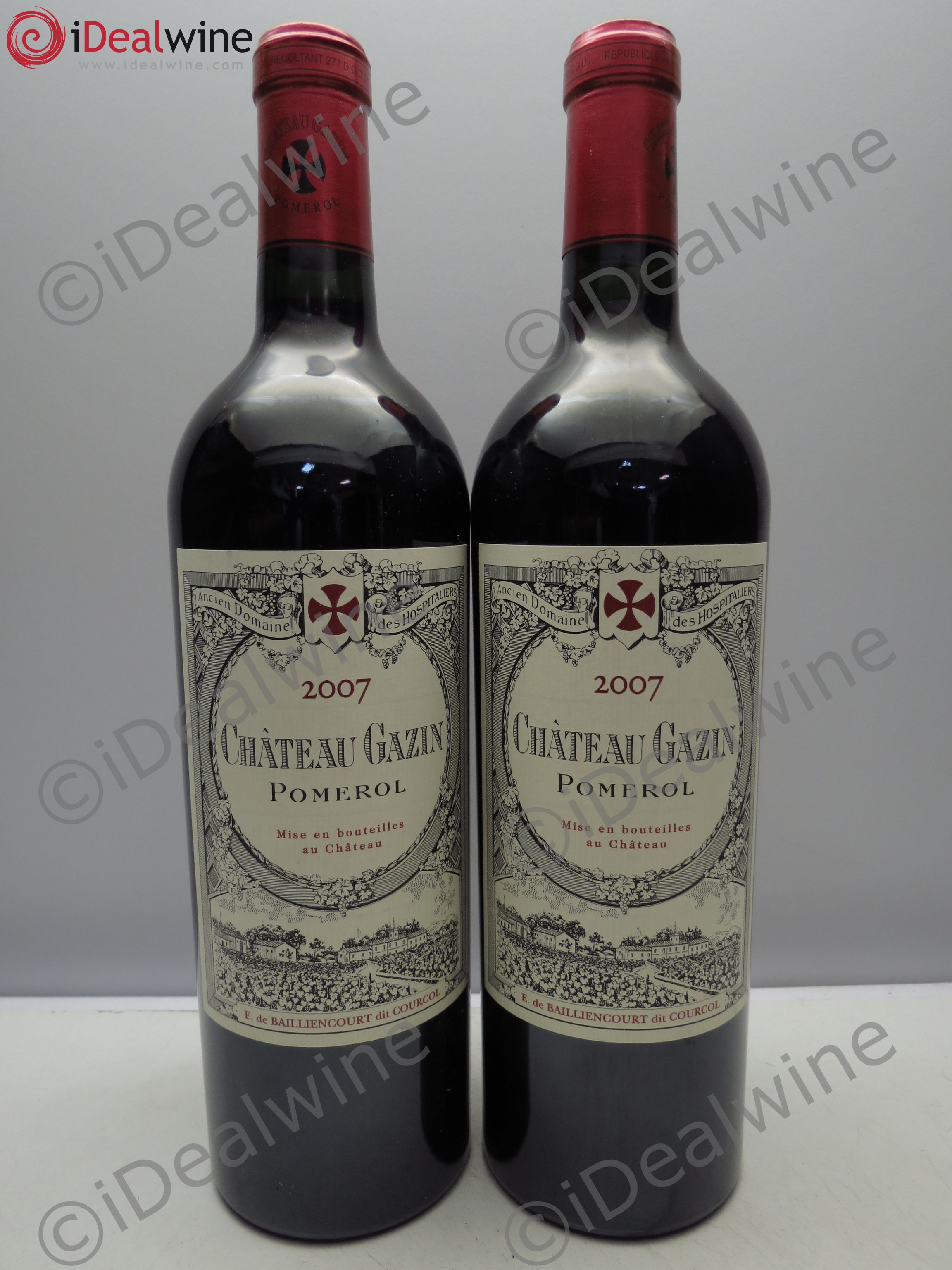 Château Gazin 2007 - Posten von 2 Flaschen - 0