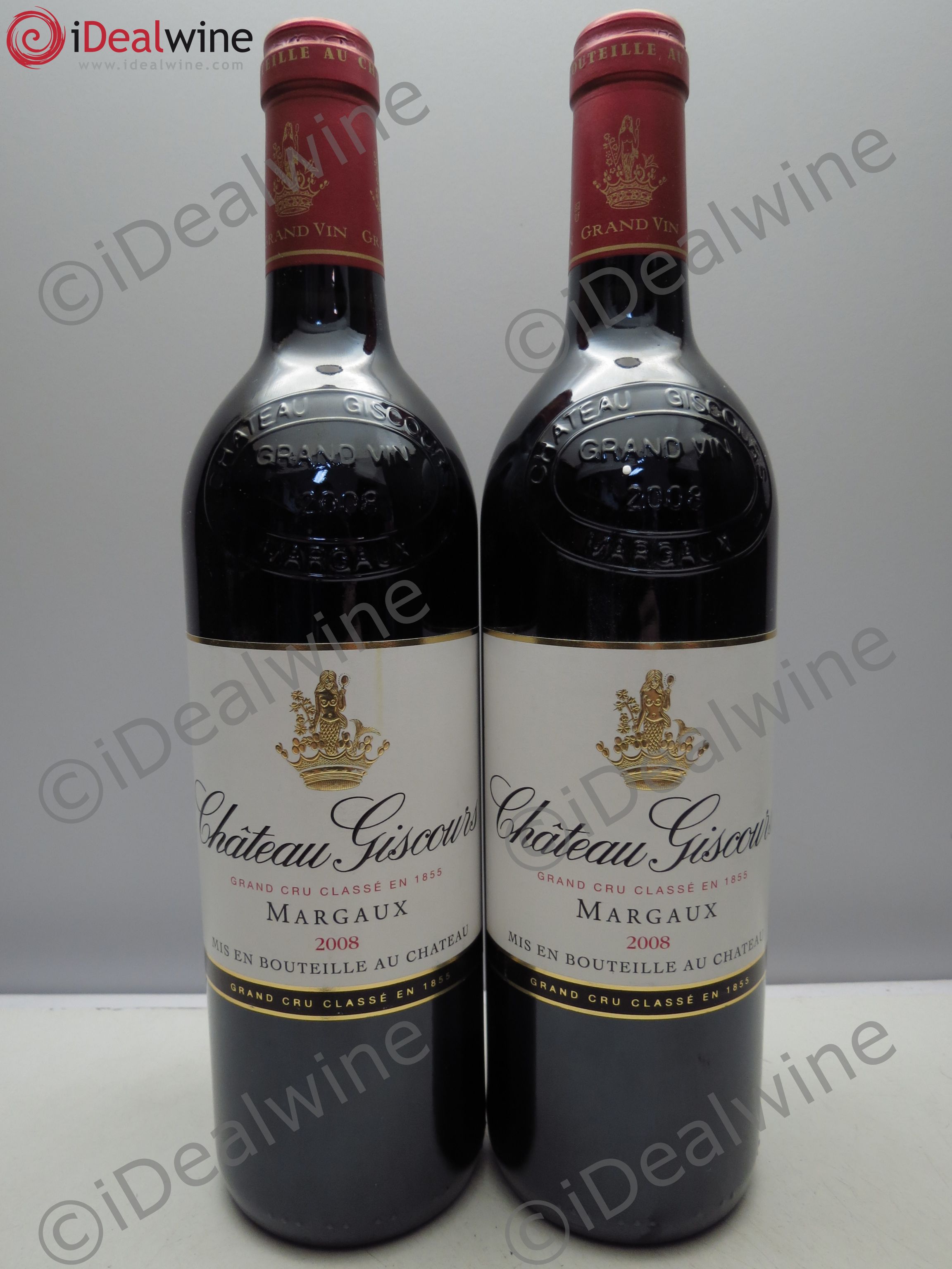 Château Giscours 3ème Grand Cru Classé 2008 - Lot de 2 bouteilles - 0